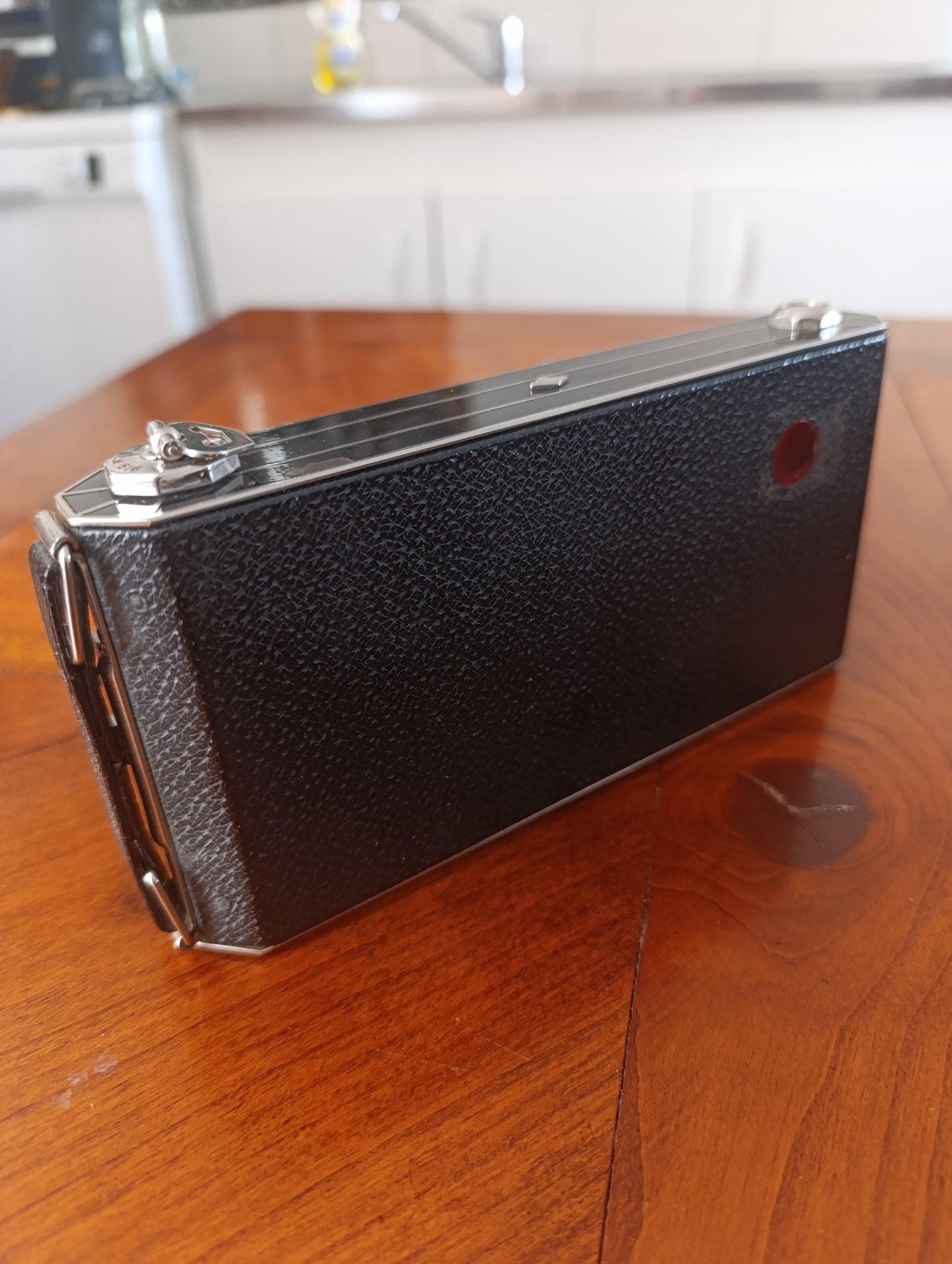 Appareil photo ancien Kodak à soufflet vintage années 1920 déco