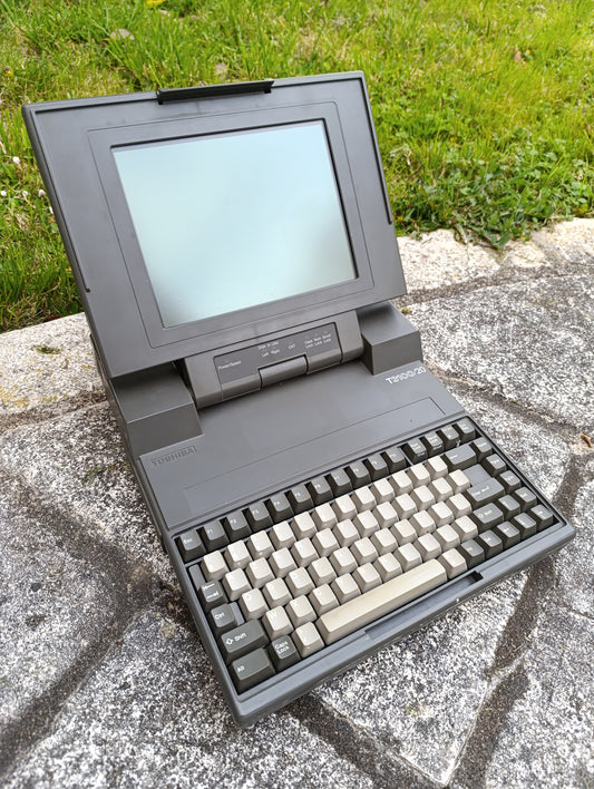Toshiba T3100/20 Vintage Portable PC 386 Rare Ordinateur Ancien Collector