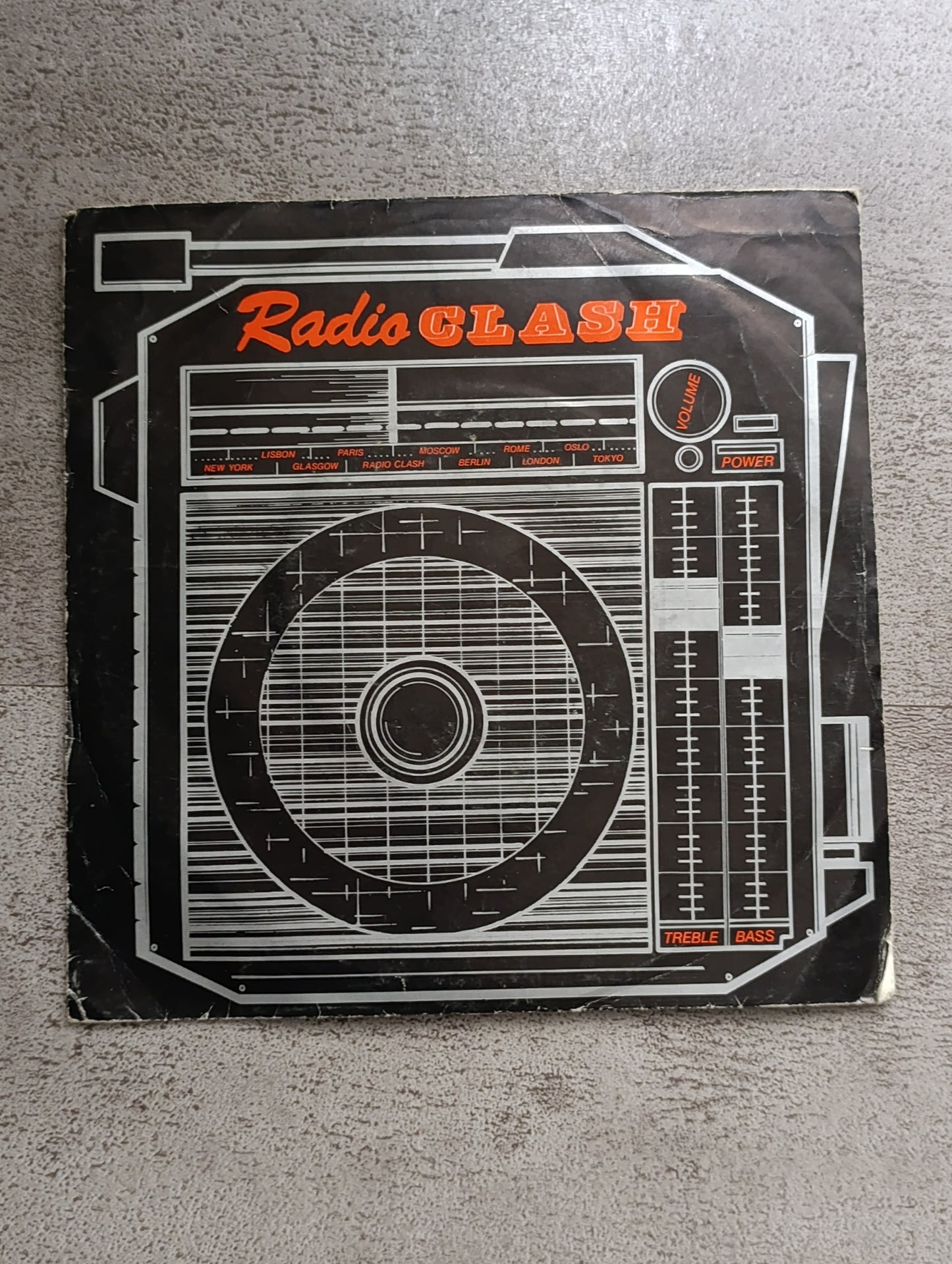 Vinyle 45T The Clash – Radio Clash (édition CBS 1981)