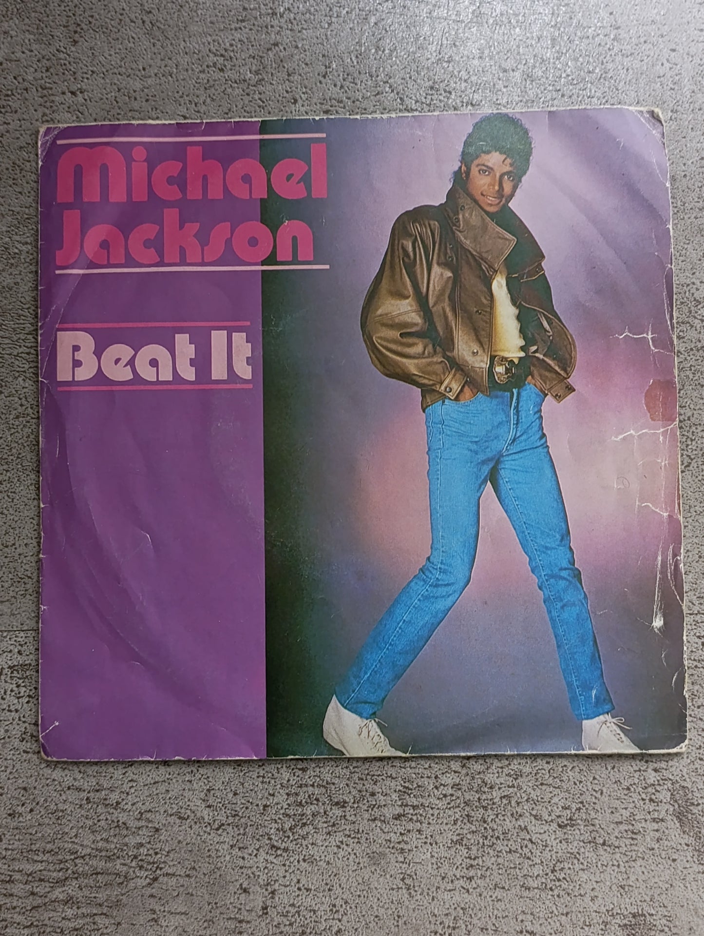 Vinyle 45T Michael Jackson – Beat It (édition originale Thriller)