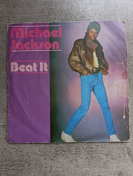 Vinyle 45T Michael Jackson – Beat It (édition originale Thriller)
