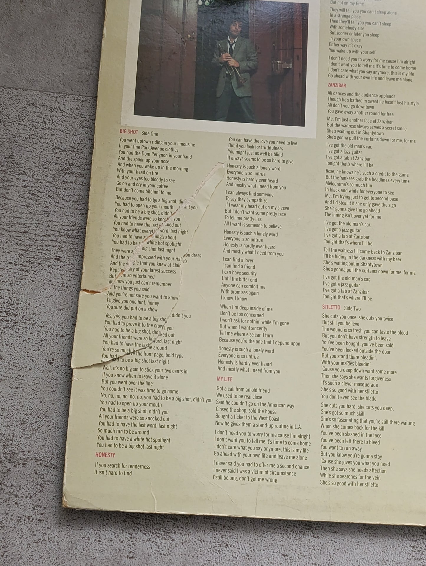 Vinyle 33T Billy Joel – 52nd Street (album culte avec hits)