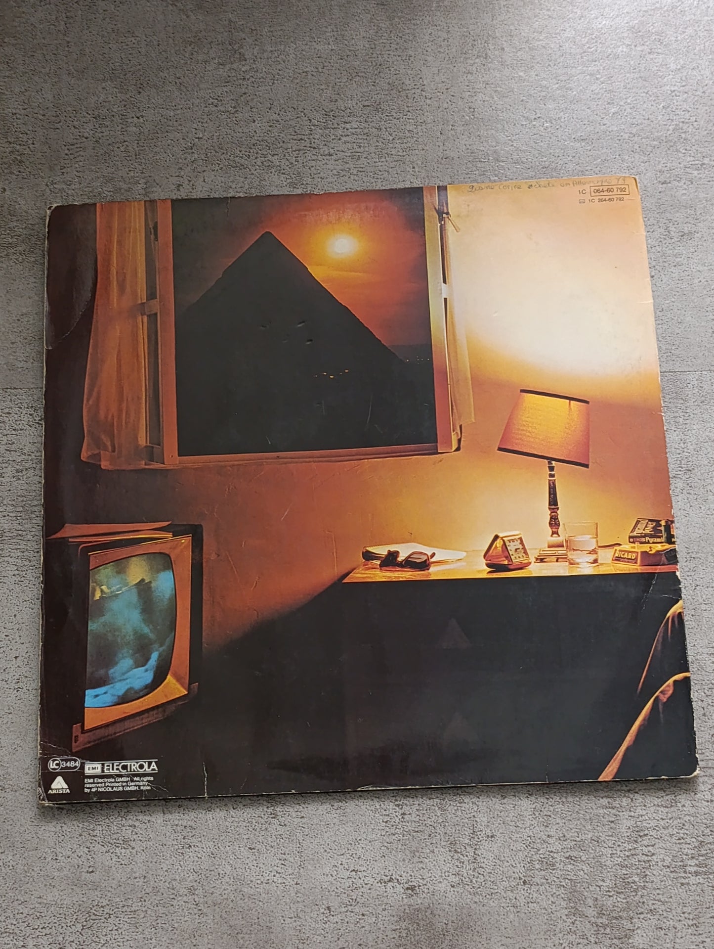 Vinyle 33T The Alan Parsons Project – Pyramid (album culte rock progressif)