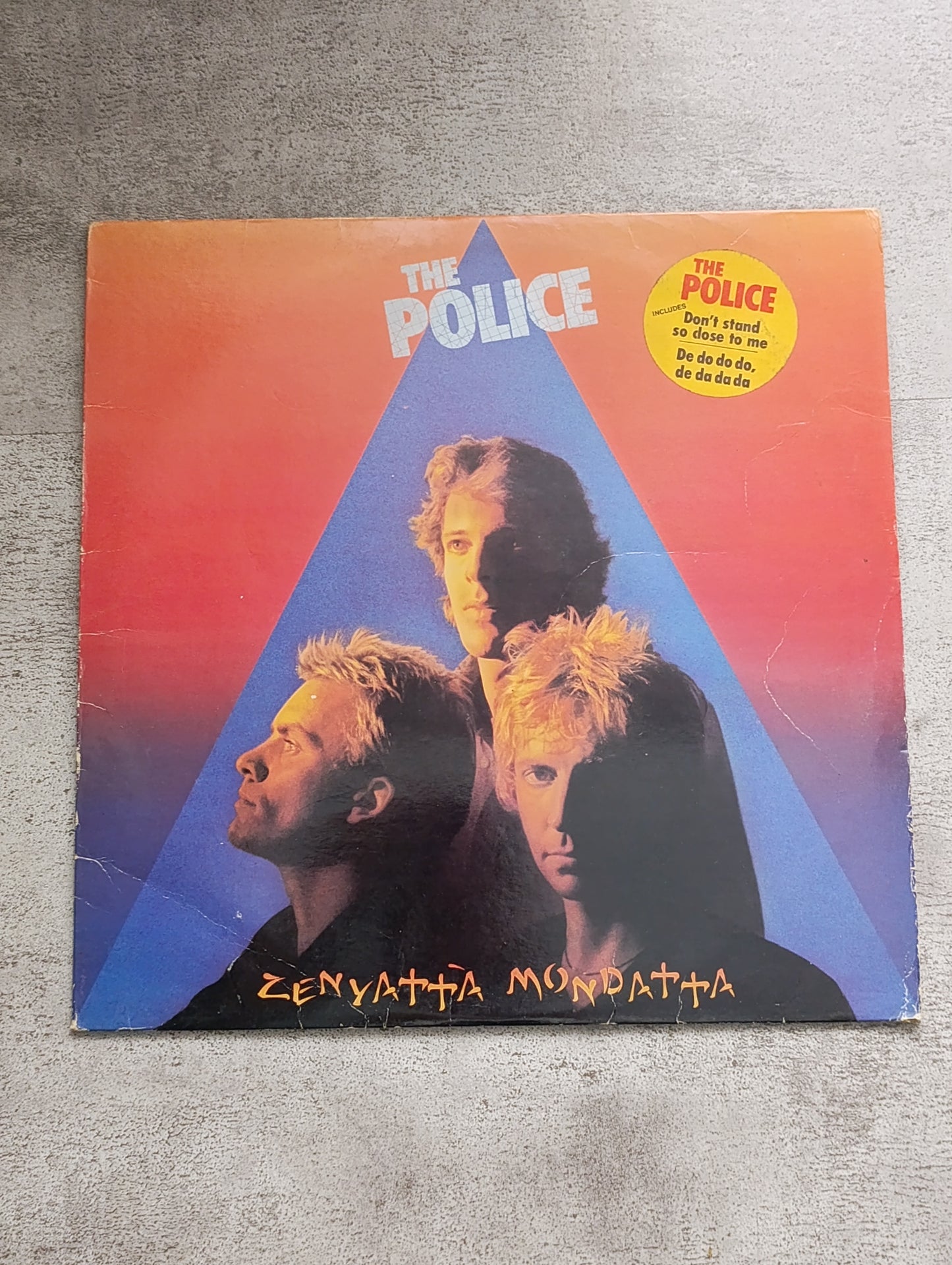 Vinyle 33T The Police – Zenyatta Mondatta (album culte new wave)