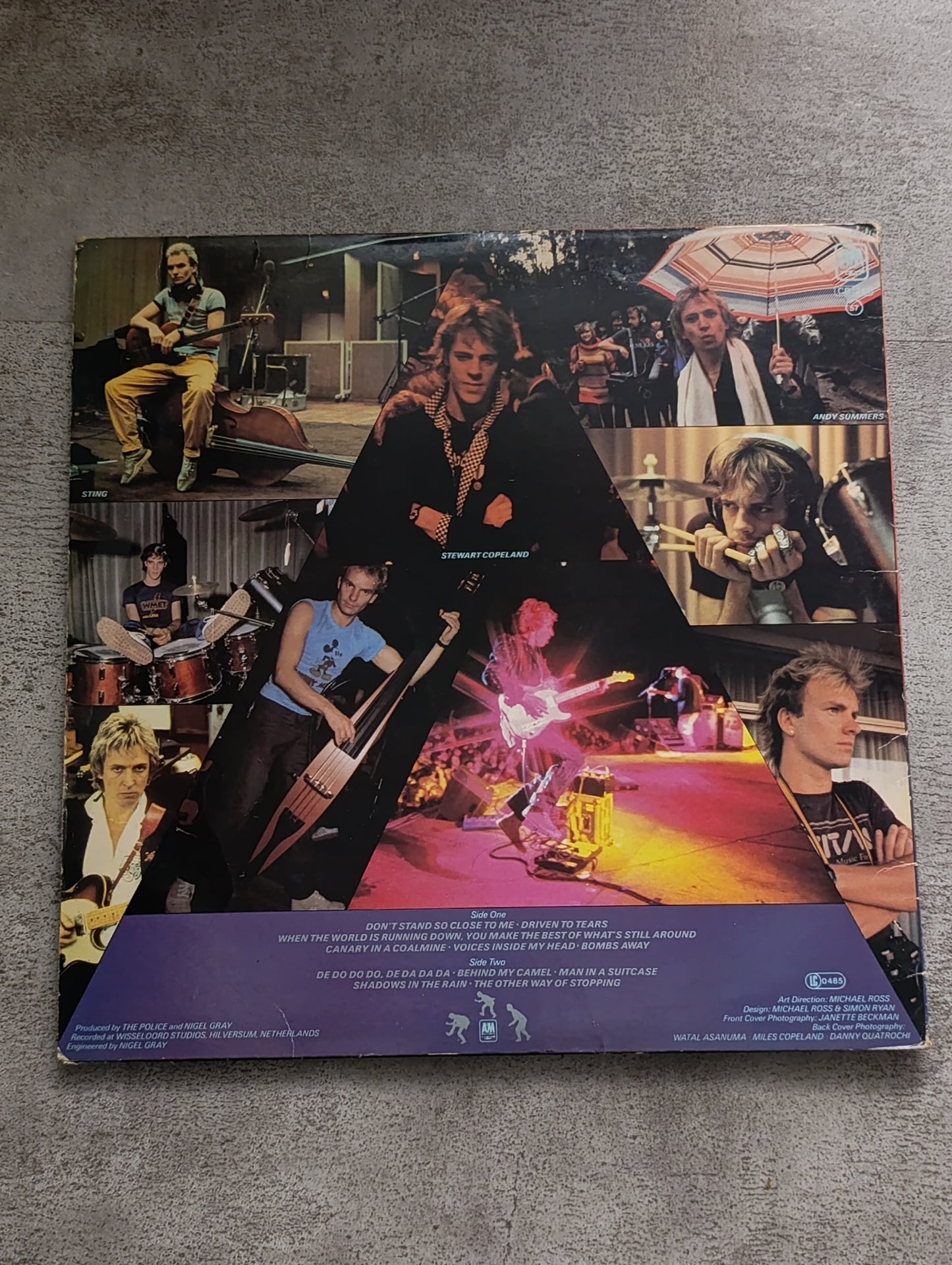 Vinyle 33T The Police – Zenyatta Mondatta (album culte new wave)