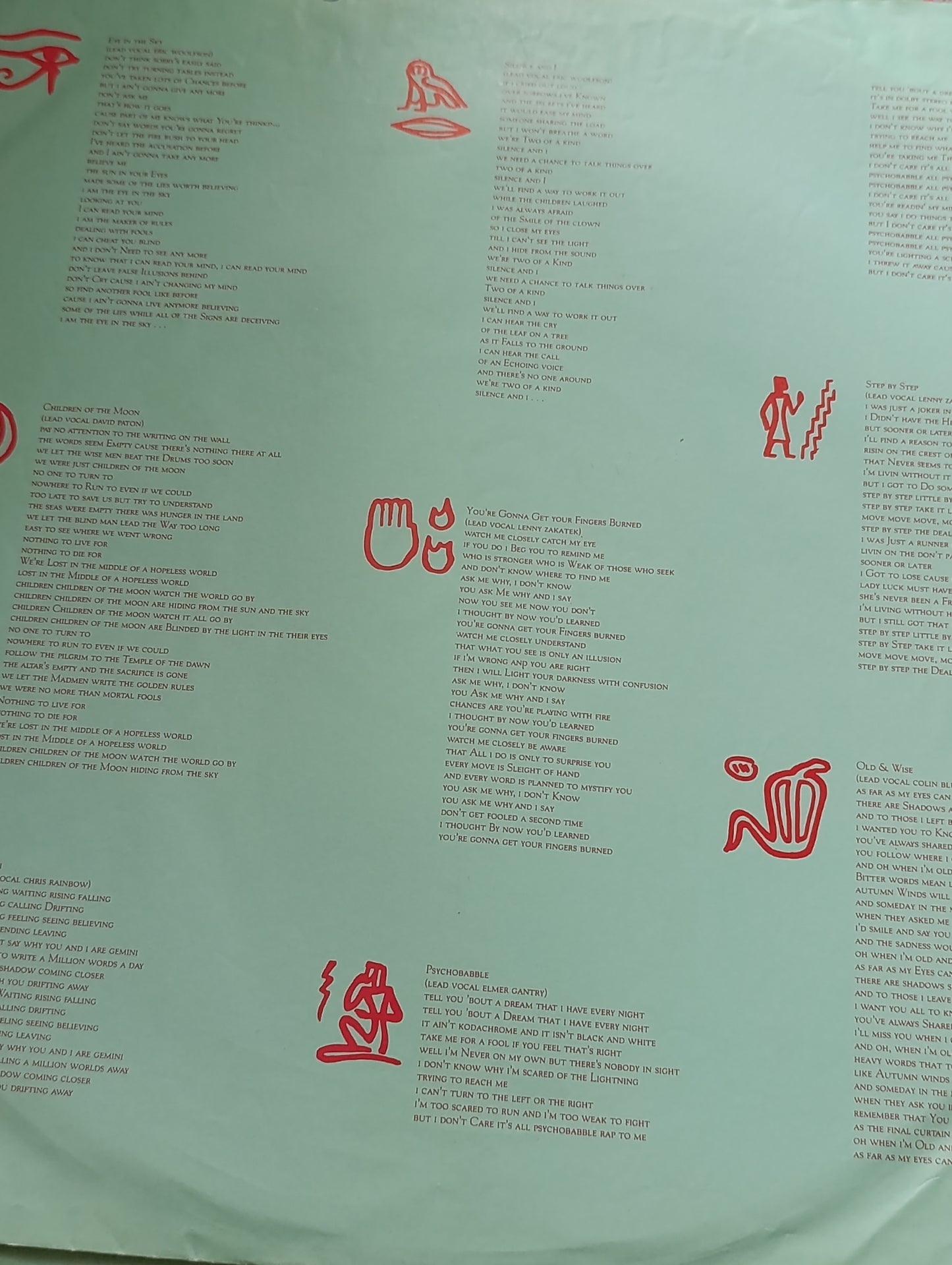 Vinyle 33T The Alan Parsons Project – Eye in the Sky (album culte)