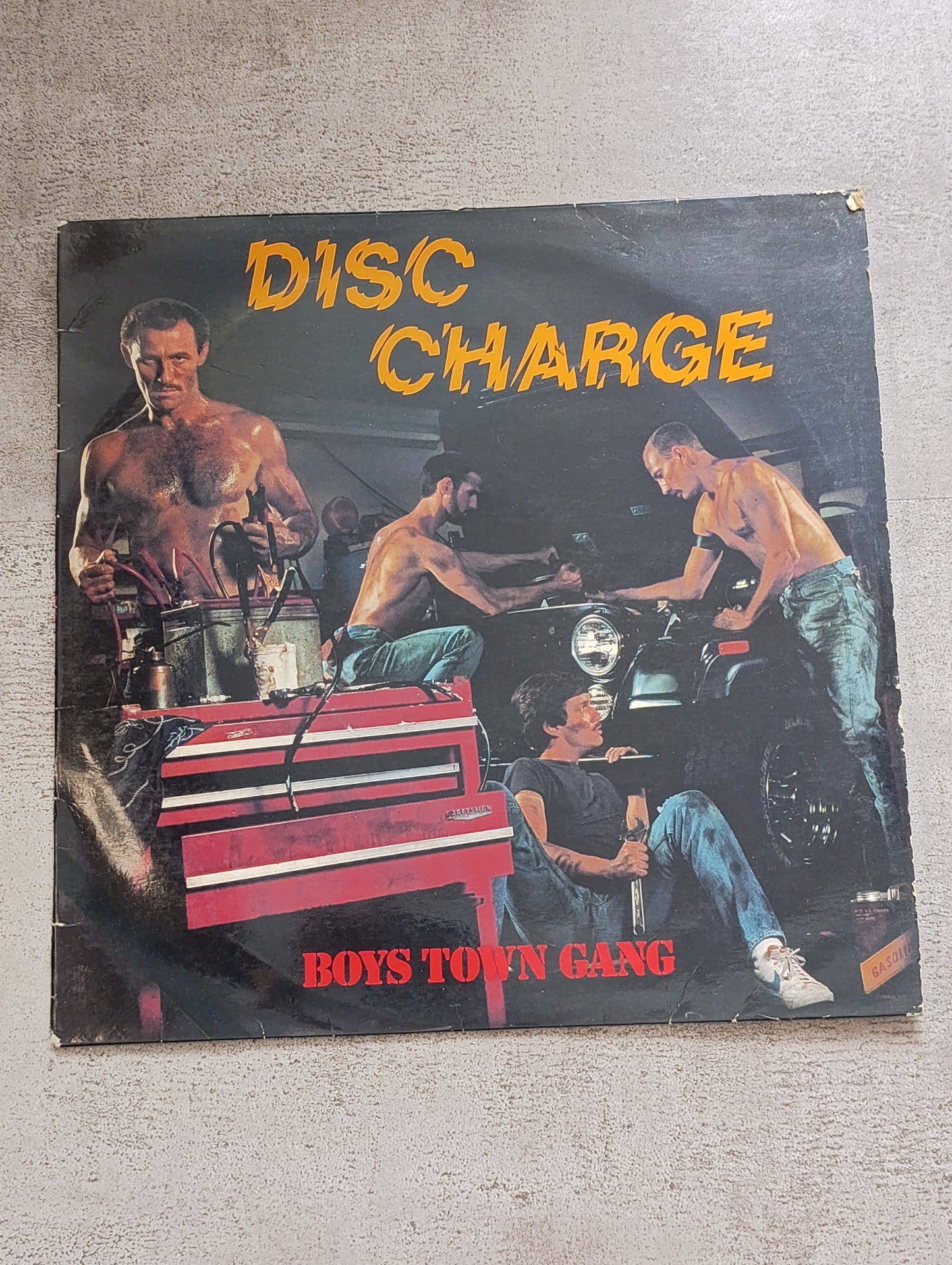 Vinyle 33T Boys Town Gang – Disc Charge (disco / funk)