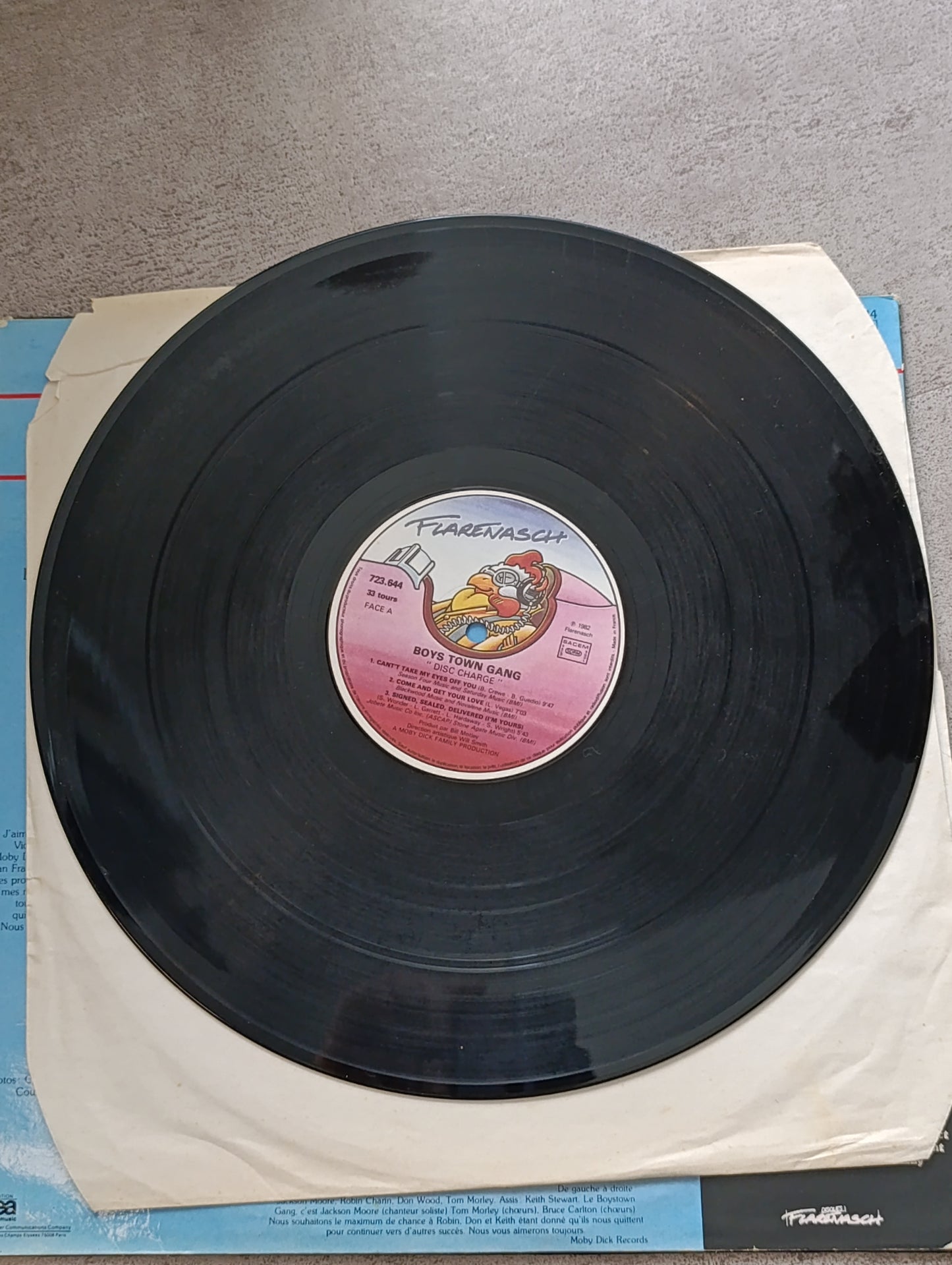 Vinyle 33T Boys Town Gang – Disc Charge (disco / funk)