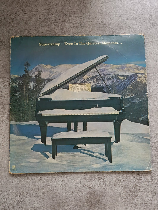 Vinyle 33T Supertramp – Even in the Quietest Moments... (album culte rock)