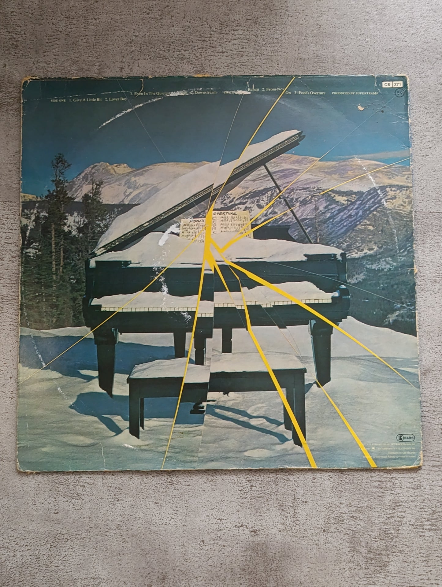 Vinyle 33T Supertramp – Even in the Quietest Moments... (album culte rock)
