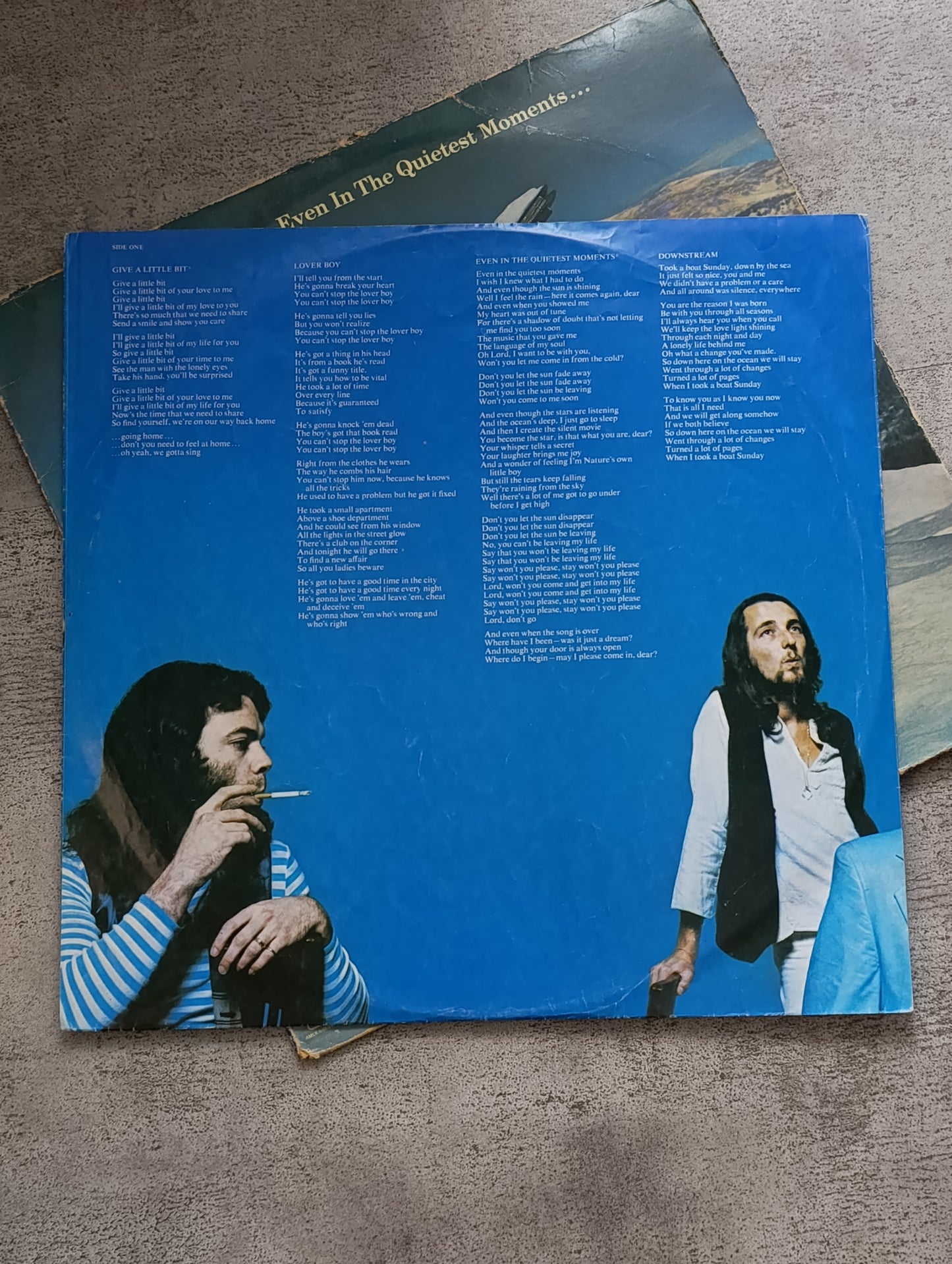 Vinyle 33T Supertramp – Even in the Quietest Moments... (album culte rock)