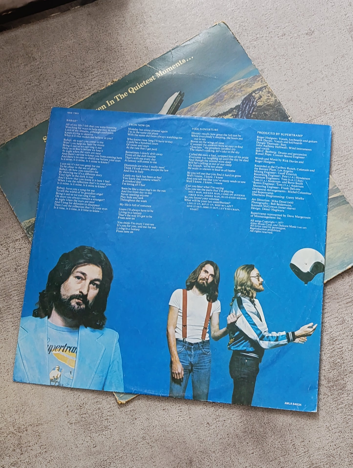 Vinyle 33T Supertramp – Even in the Quietest Moments... (album culte rock)