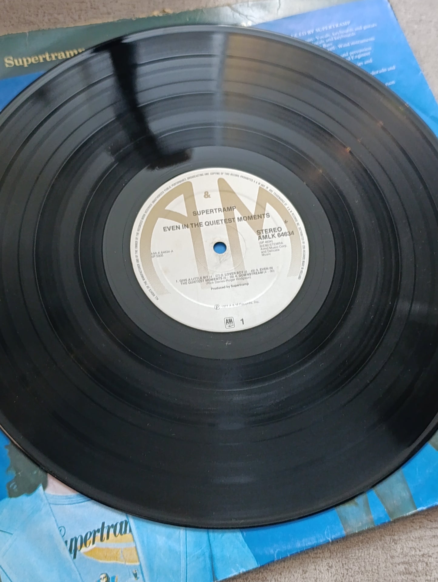 Vinyle 33T Supertramp – Even in the Quietest Moments... (album culte rock)