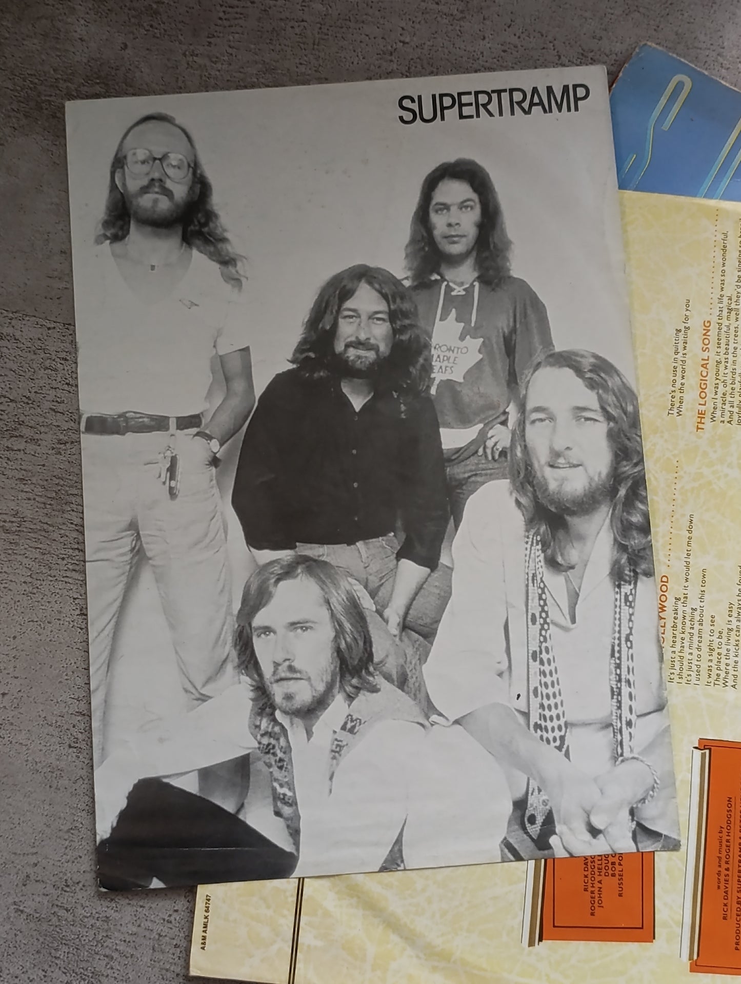 Vinyle 33T Supertramp – Breakfast in America (album culte + sticker original)