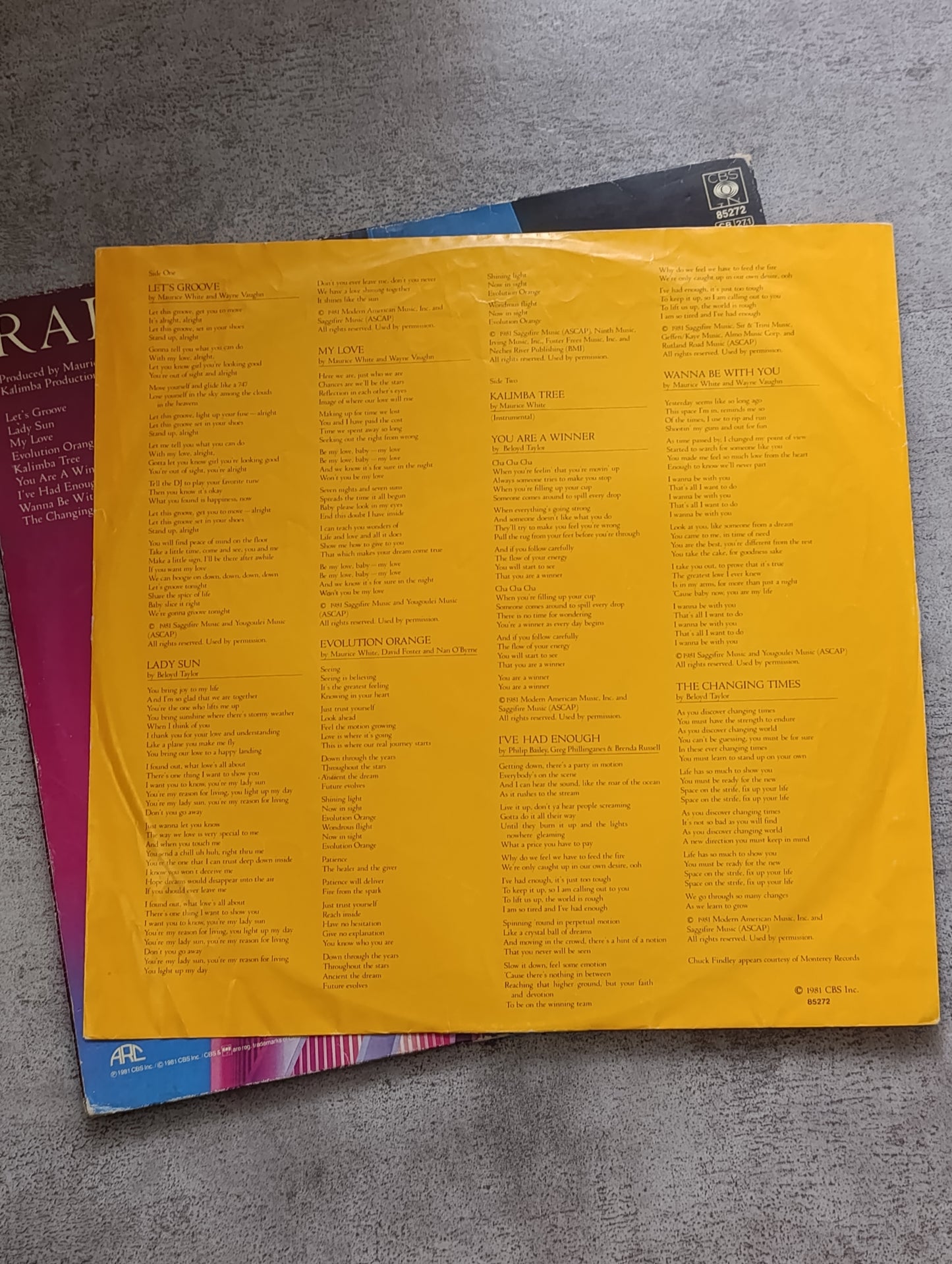 Vinyle 33T Earth, Wind & Fire – Raise! (inclut Let’s Groove)