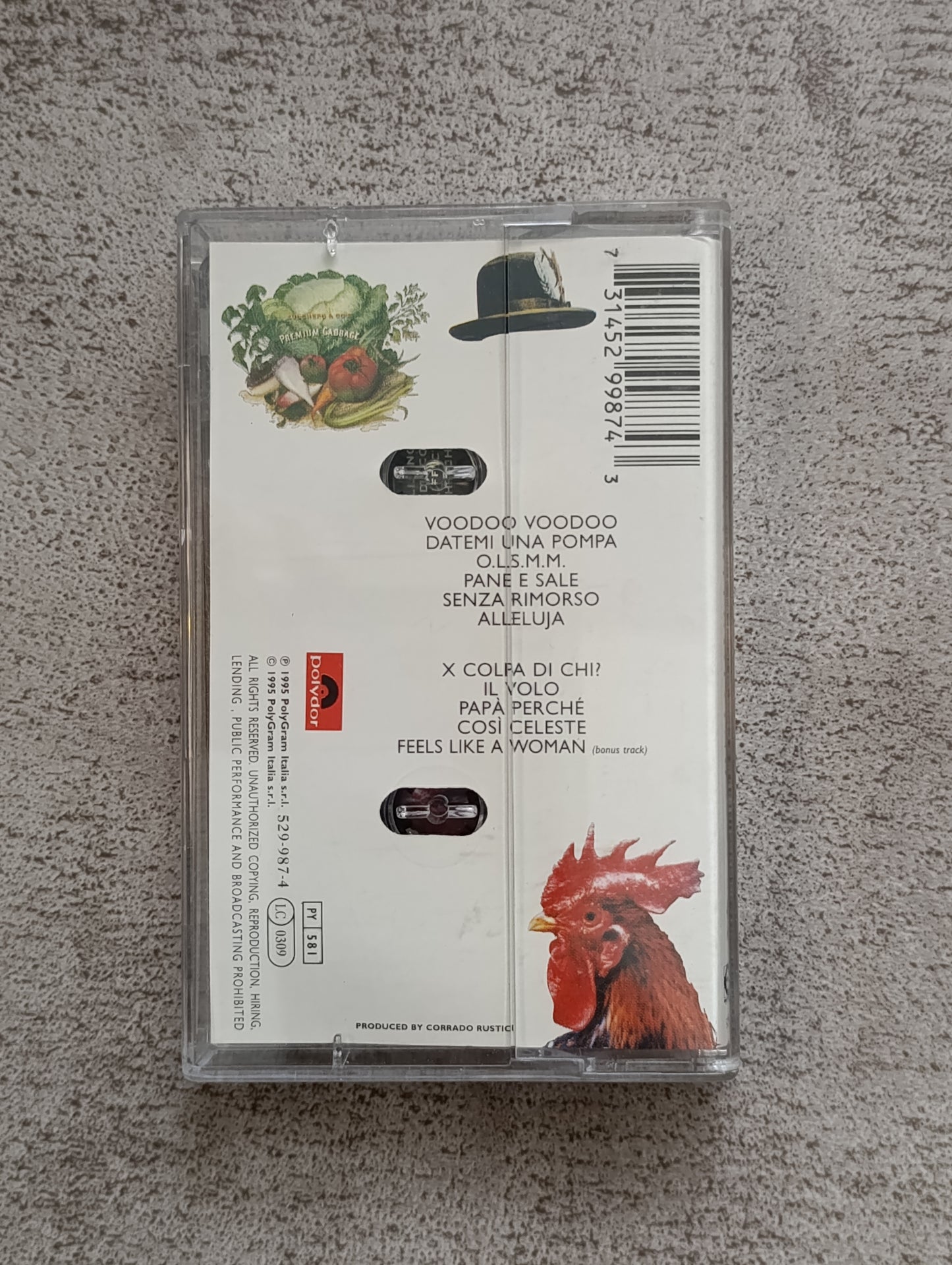 Cassette audio Zucchero – Spirito DiVino