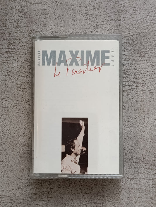 Cassette audio Maxime Le Forestier 1988 vintage chanson française collection