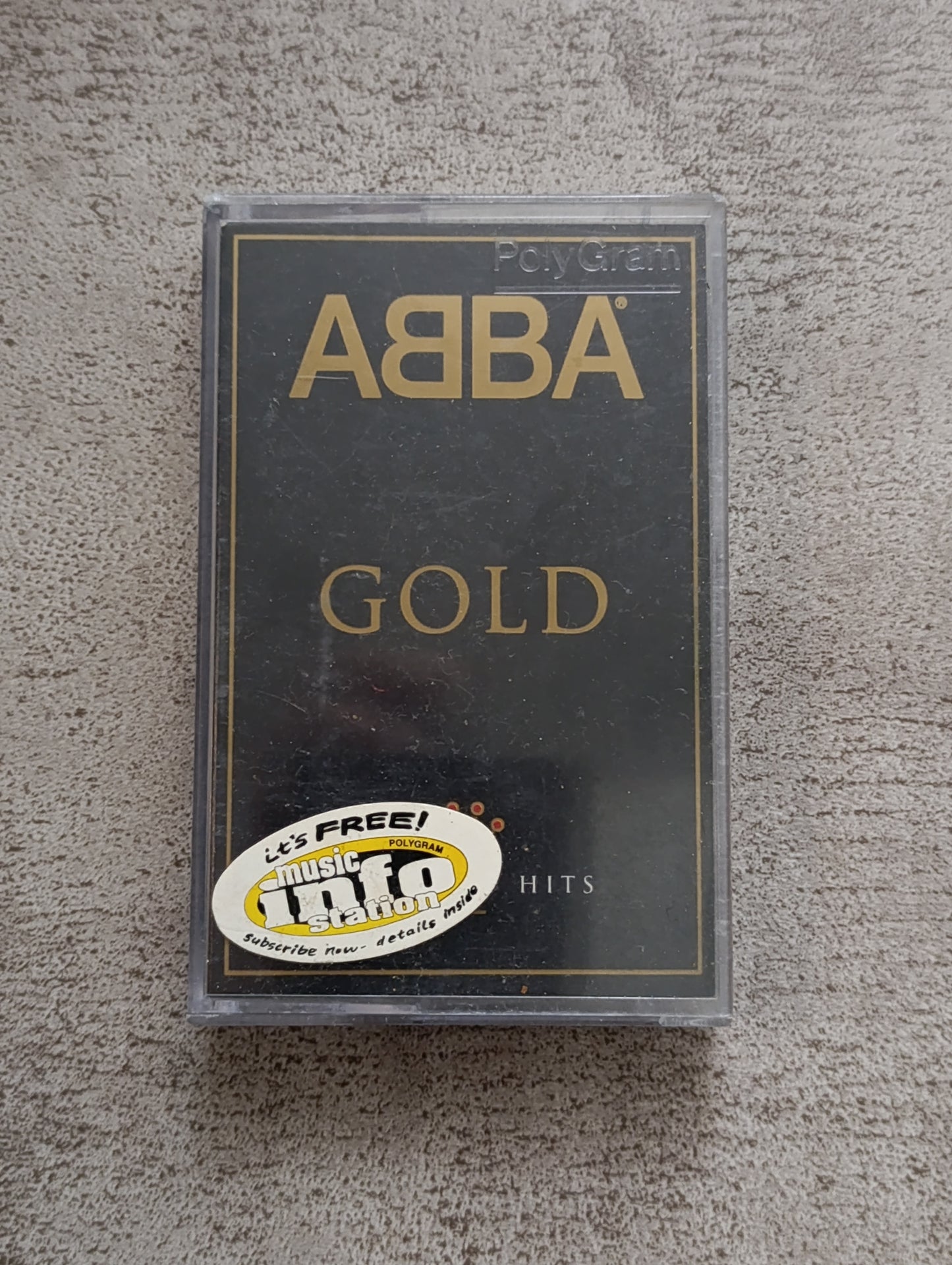 Cassette audio ABBA Gold Greatest Hits vintage pop internationale collection