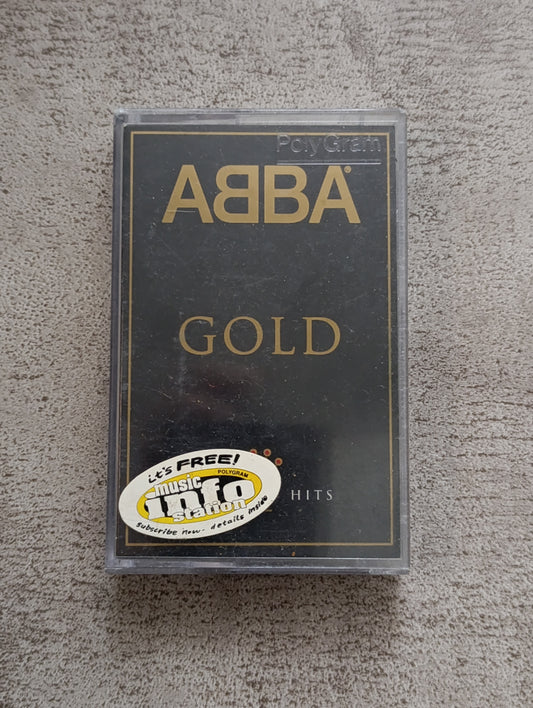 Cassette audio ABBA Gold Greatest Hits vintage pop internationale collection