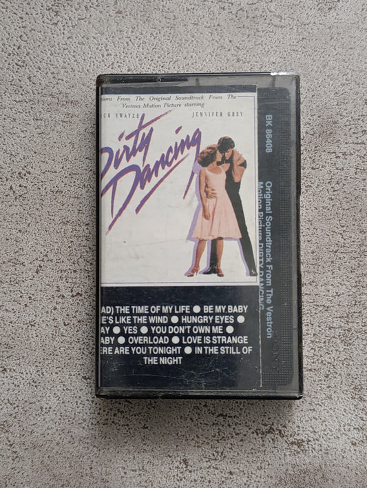 K7 audio Dirty Dancing bande originale film cassette vintage Patrick Swayze