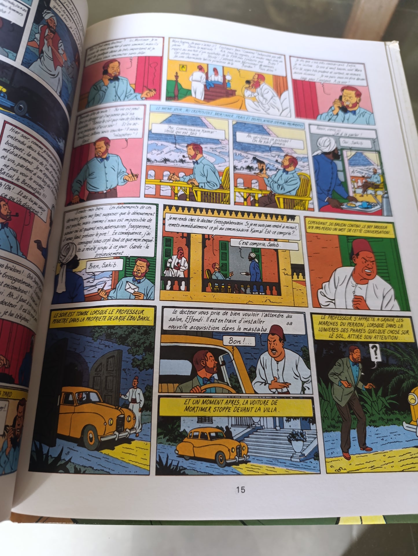 BD Blake et Mortimer Le Mystère de la Grande Pyramide Tome 2 Edgar P Jacobs vintage