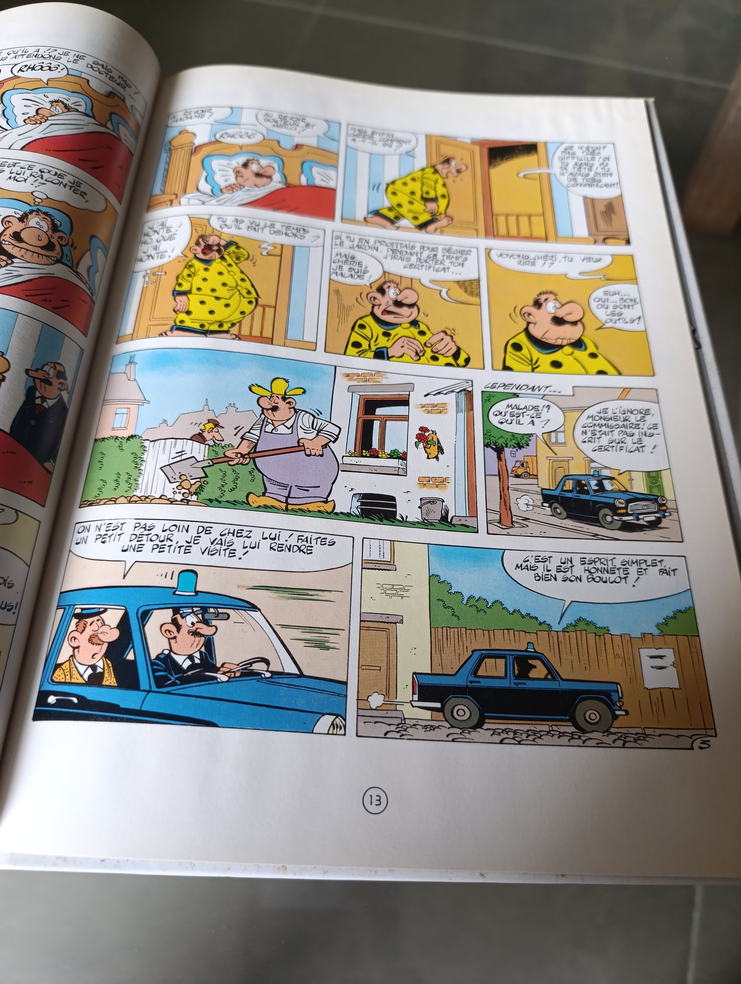 BD L’Agent 212 Tome 5 Poulet aux amendes Cauvin Kox édition Dupuis humour