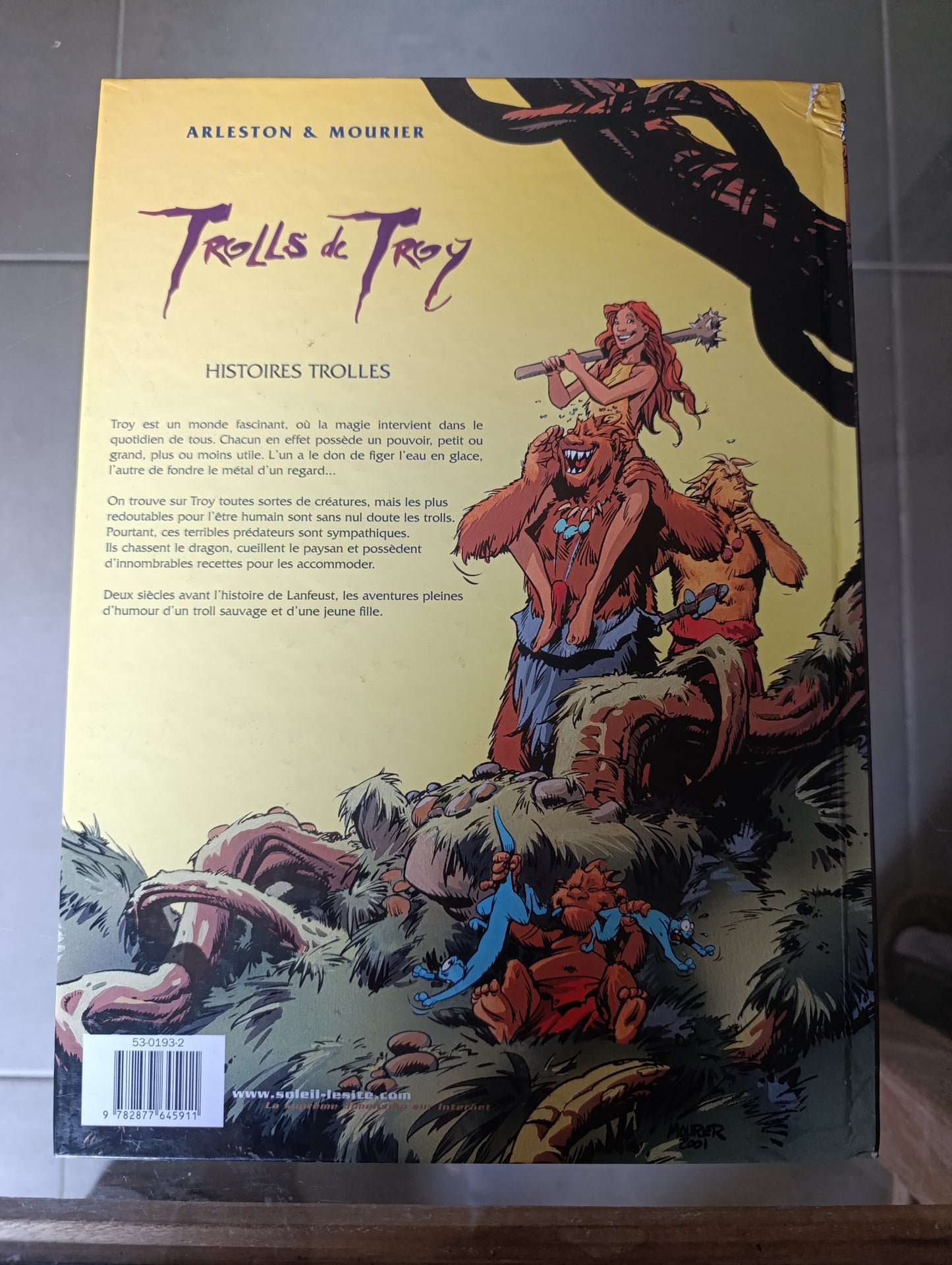 BD Trolls de Troy Histoires Trolles Arleston Mourier Soleil