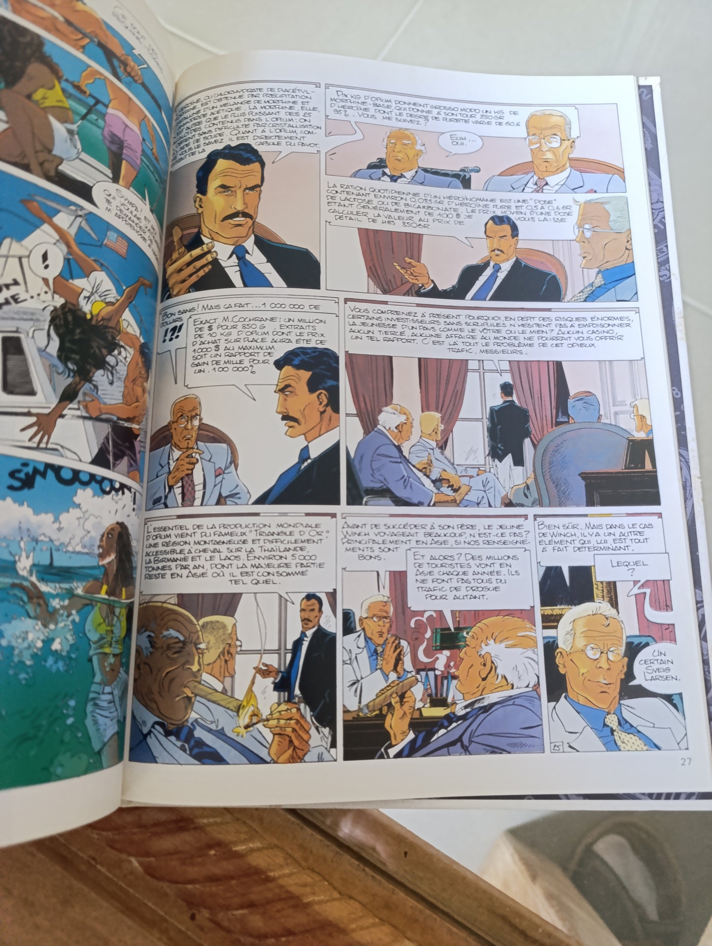 BD Largo Winch H Philippe Francq Jean Van Hamme Dupuis édition spéciale