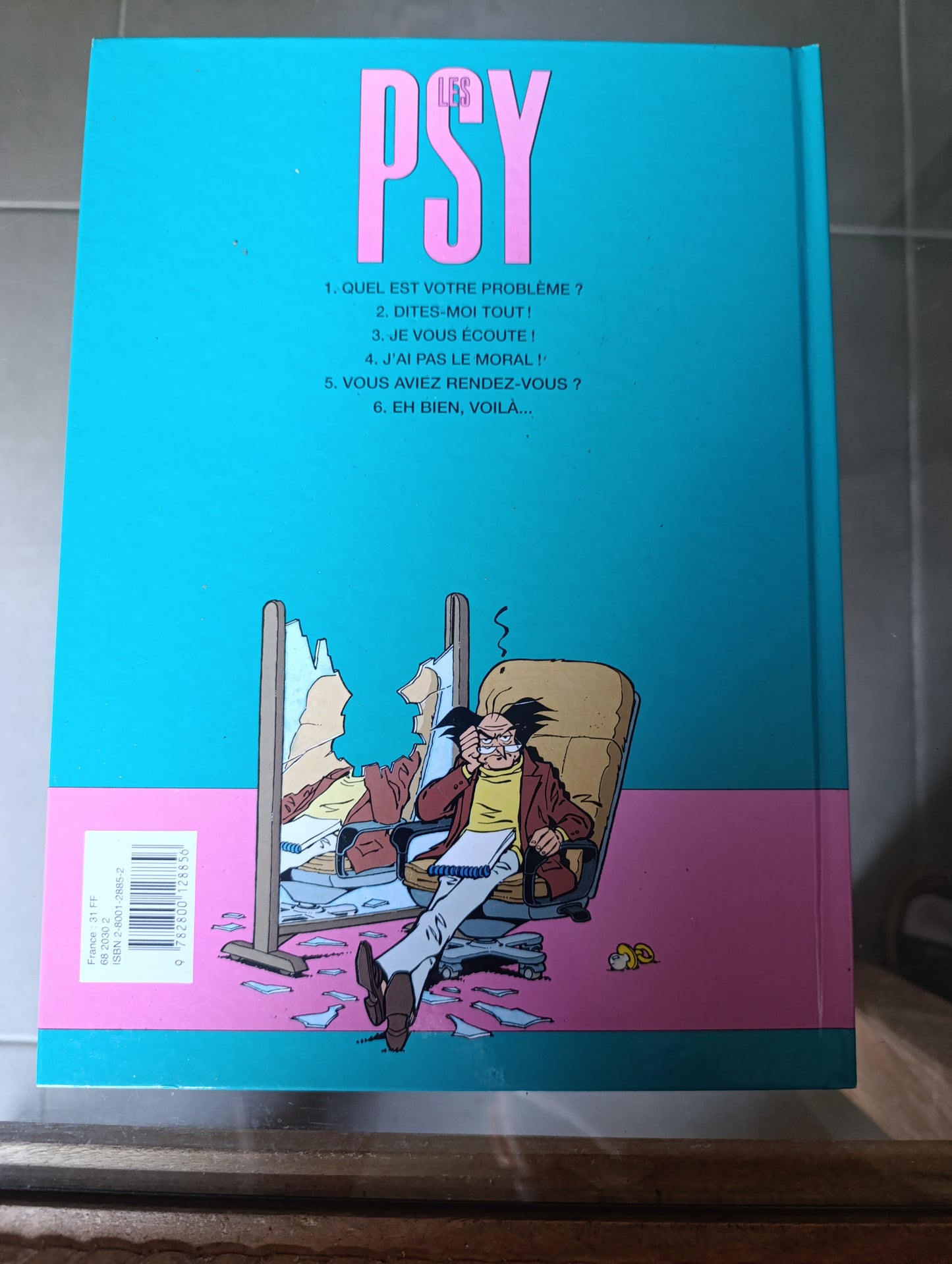 BD Les Psy Tome 2 Bédù Cauvin Dupuis édition spéciale