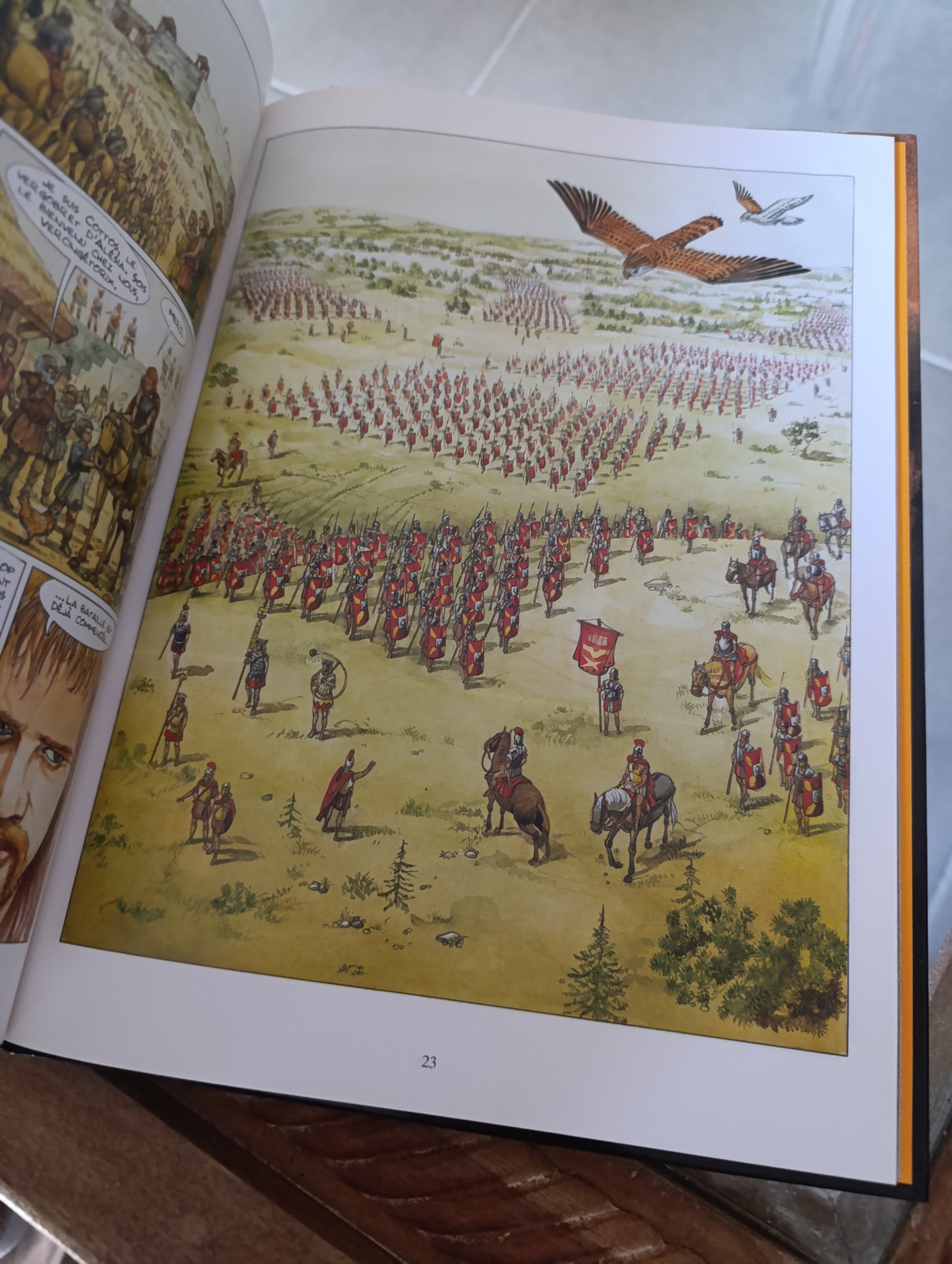 BD Vercingétorix La B.D. Casterman bande dessinée historique
