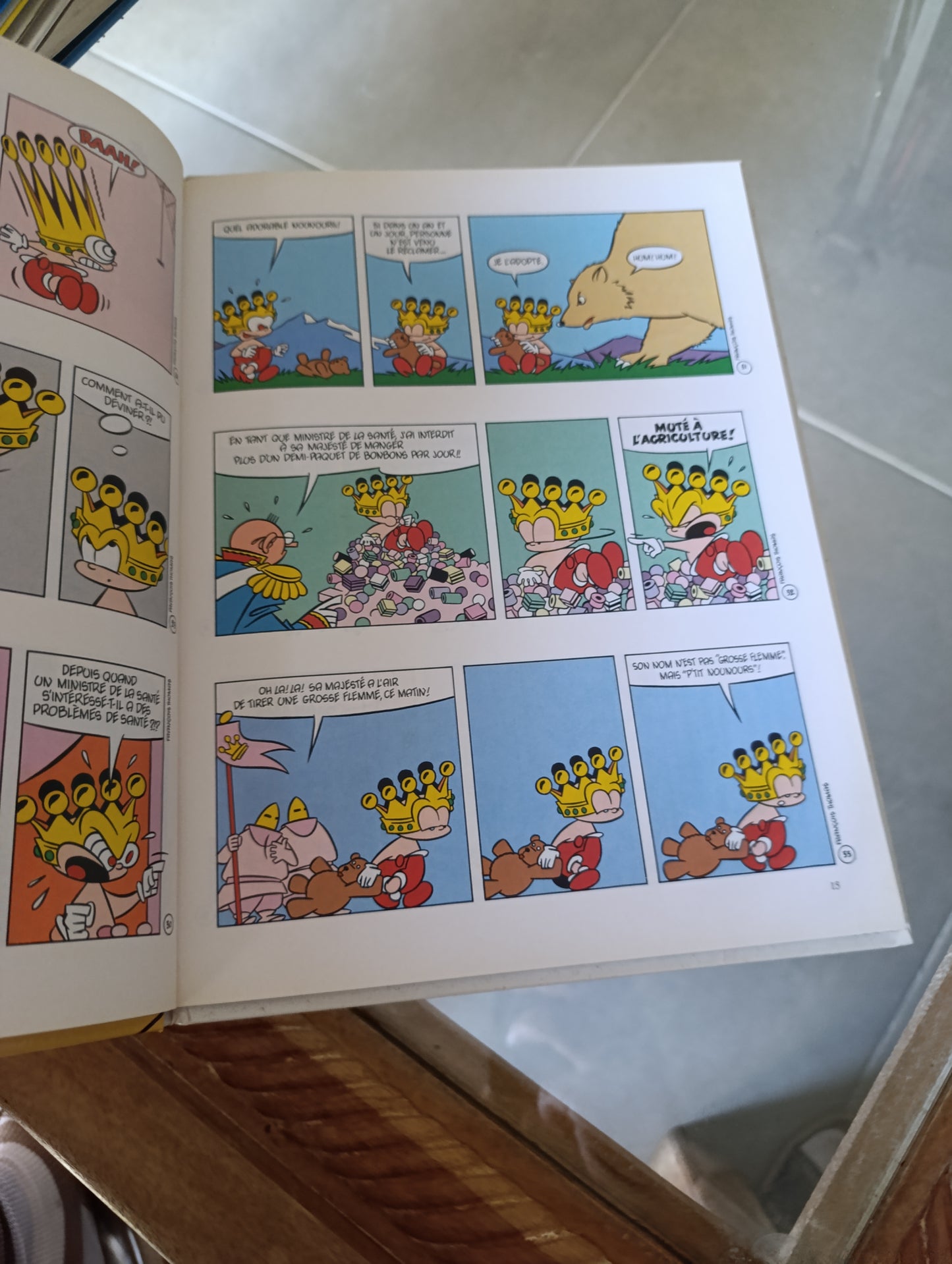 BD Bébé 1er François Thomas édition Dargaud humour jeunesse vintage