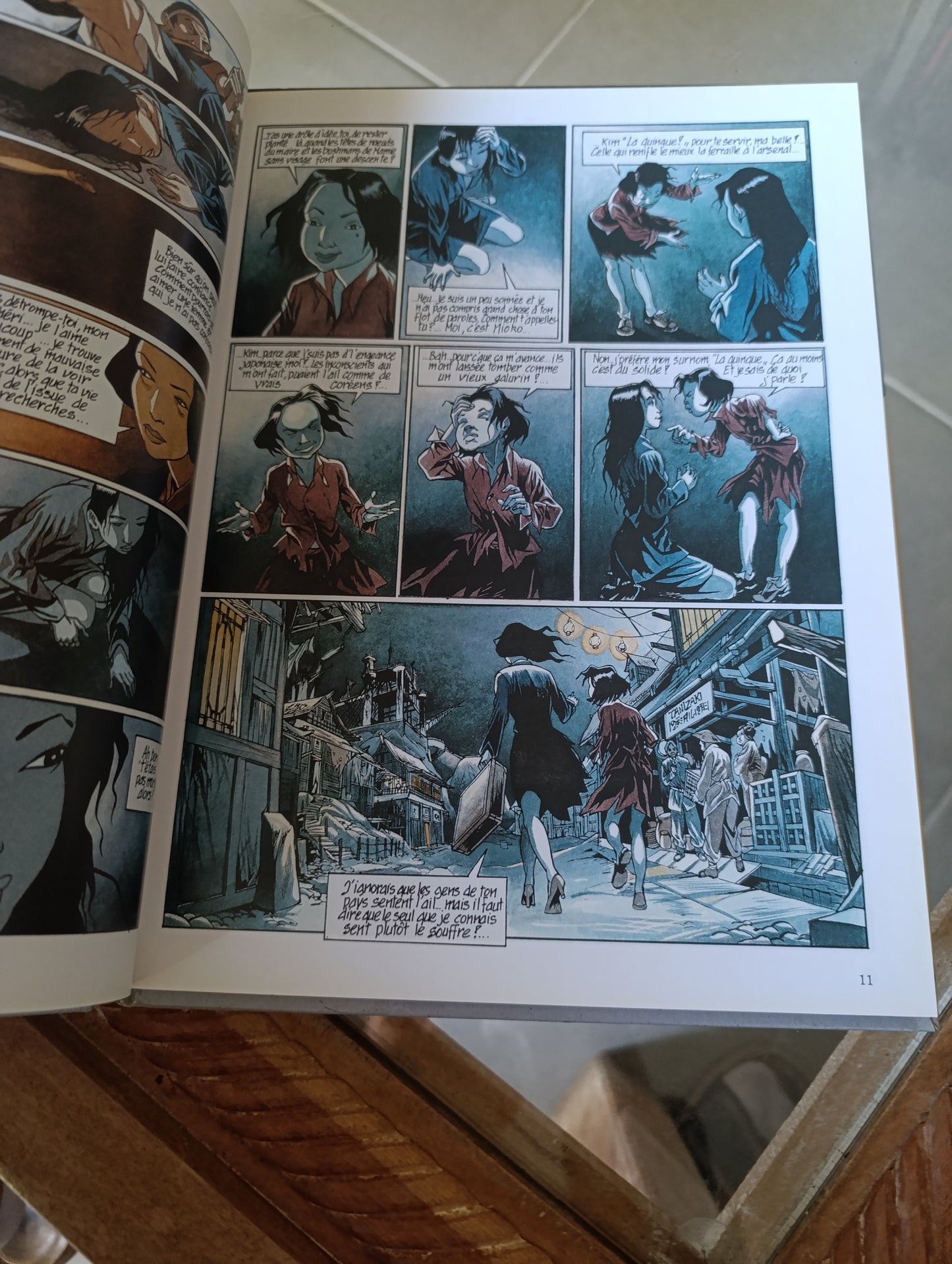 BD Yasuda La femme sans visage Jung Ryelandt édition Hélyode Atmosphère