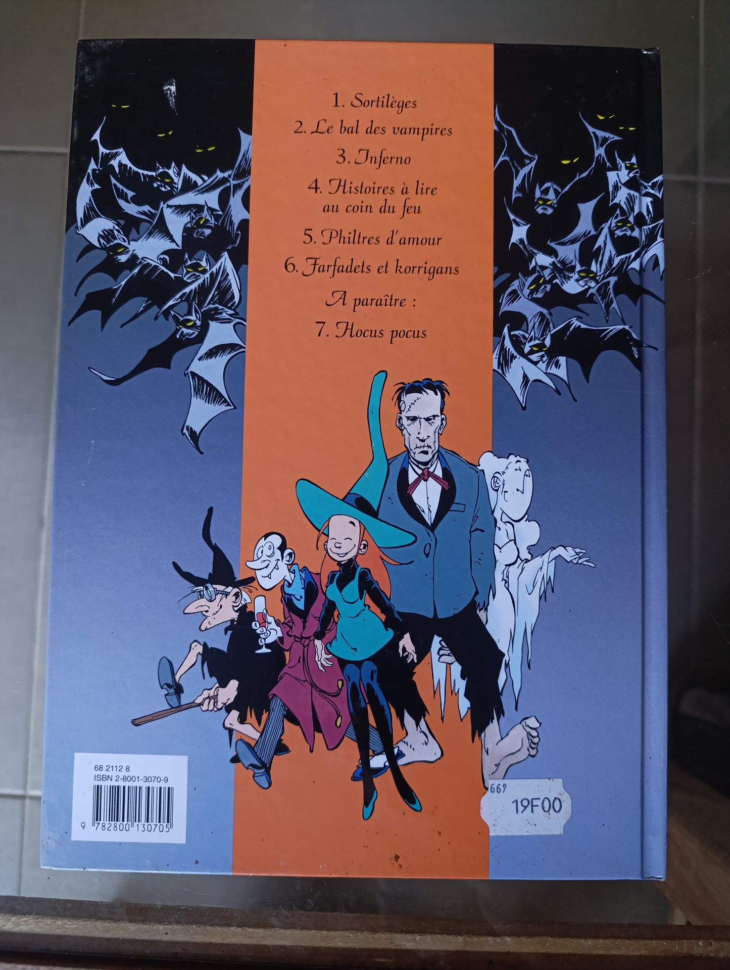 BD Mélusine Sortilèges Clarke Gilson édition Dupuis humour fantasy