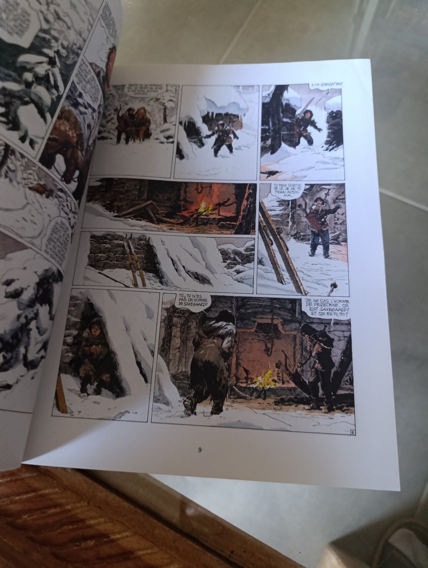 BD Thorgal Le Maître des Montagnes Rosinski Van Hamme édition Lombard