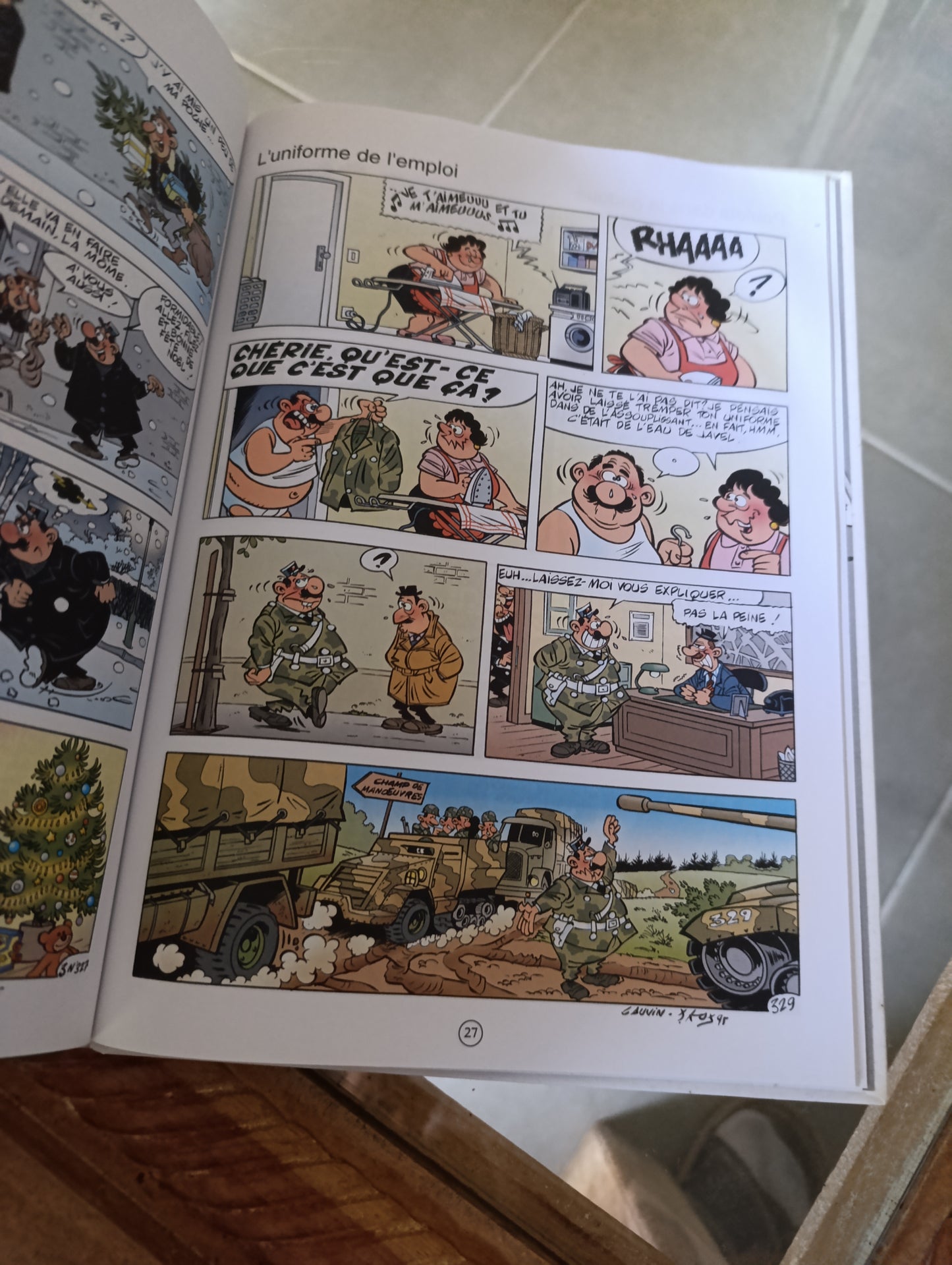 BD L’Agent 212 Tome 8 Poulet rôti Cauvin Kox édition Dupuis humour