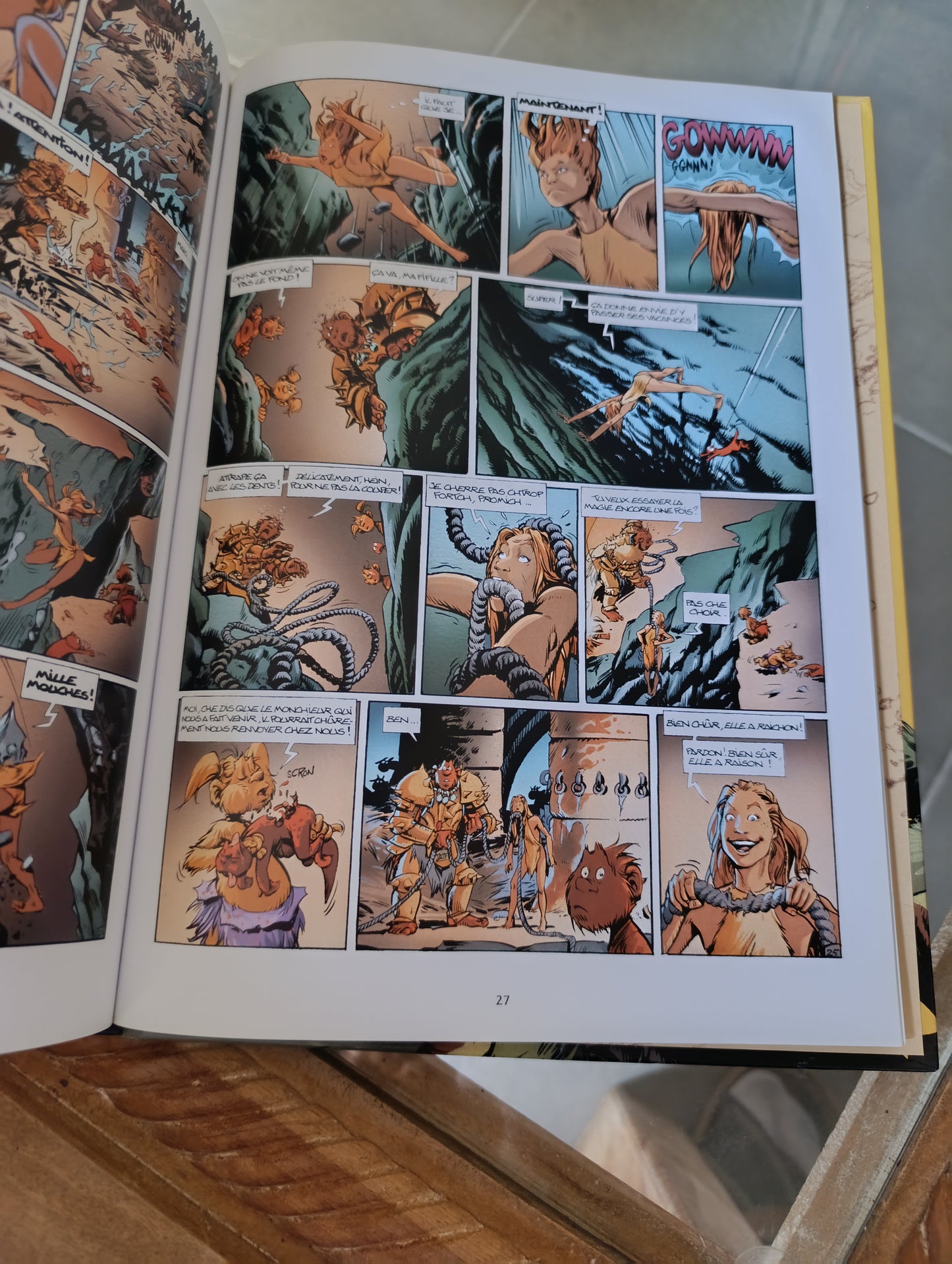BD Trolls de Troy Trolls dans la brume Arleston Mourier Soleil fantasy humour