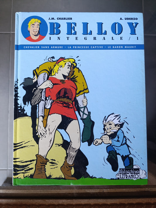 BD Belloy Intégrale Tome 1 Charlier Uderzo édition Lefranc collection vintage