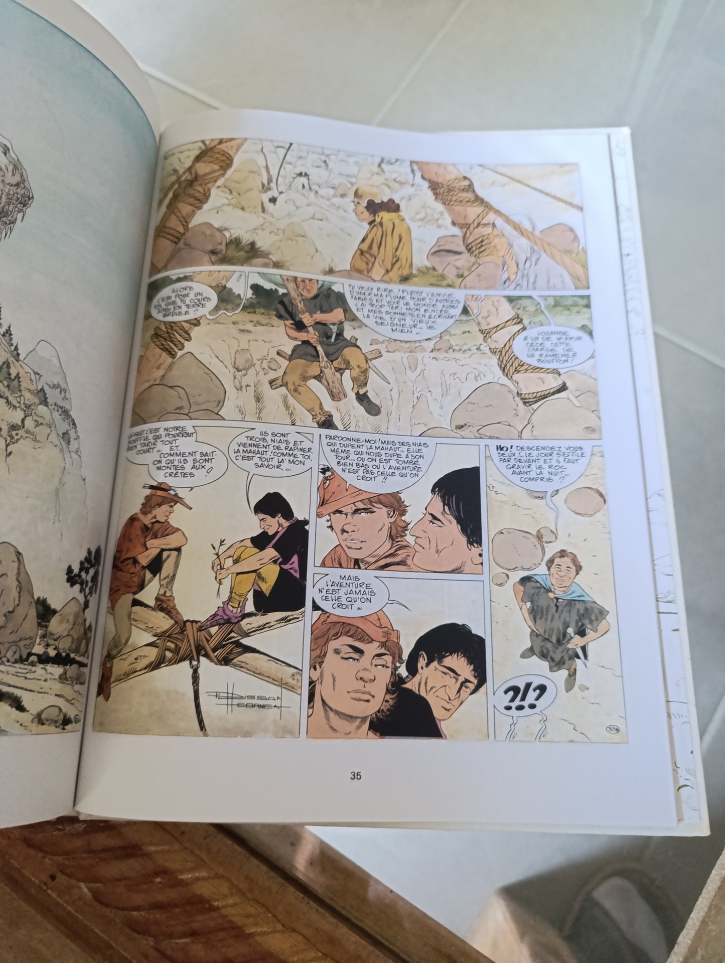 BD Tristan L’élixir de l’oubli Plisson Cornen édition Dargaud aventure historique