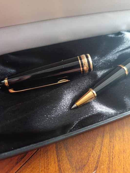 Stylo bille Montblanc Meisterstück coffret Abbott cadeau entreprise luxe