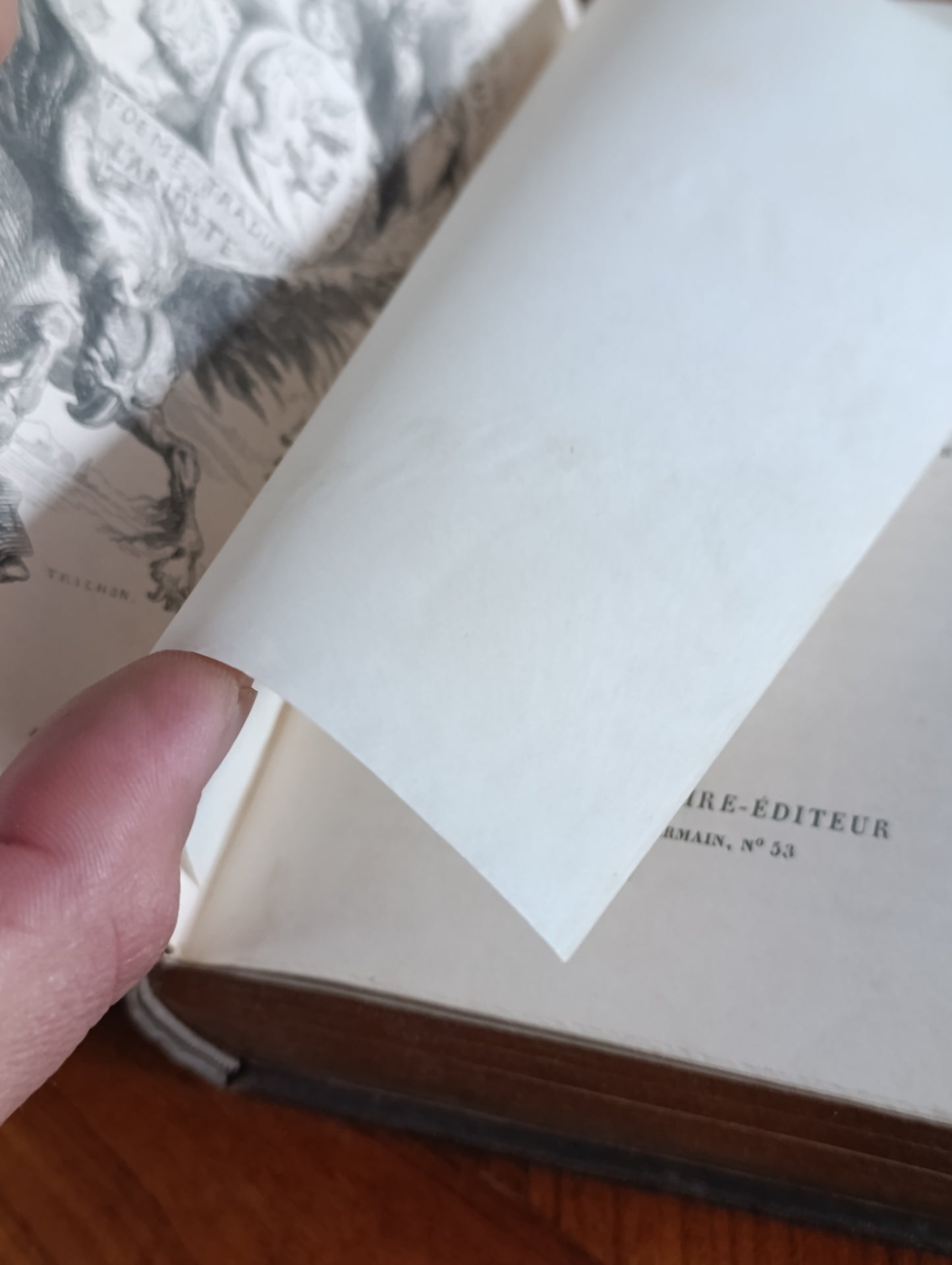 Roland Furieux de L’Arioste – édition illustrée 1847 – reliure romantique dorée