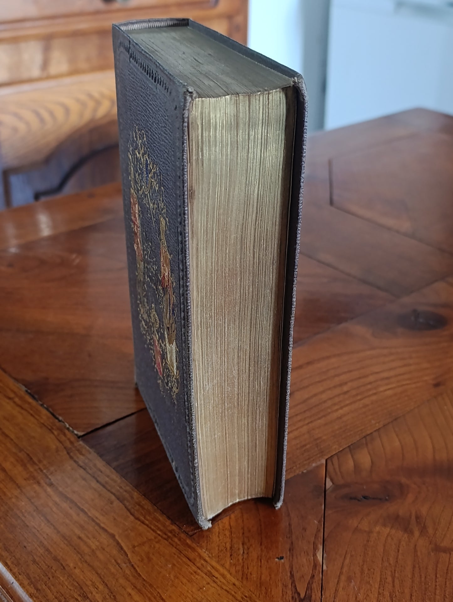 Roland Furieux de L’Arioste – édition illustrée 1847 – reliure romantique dorée