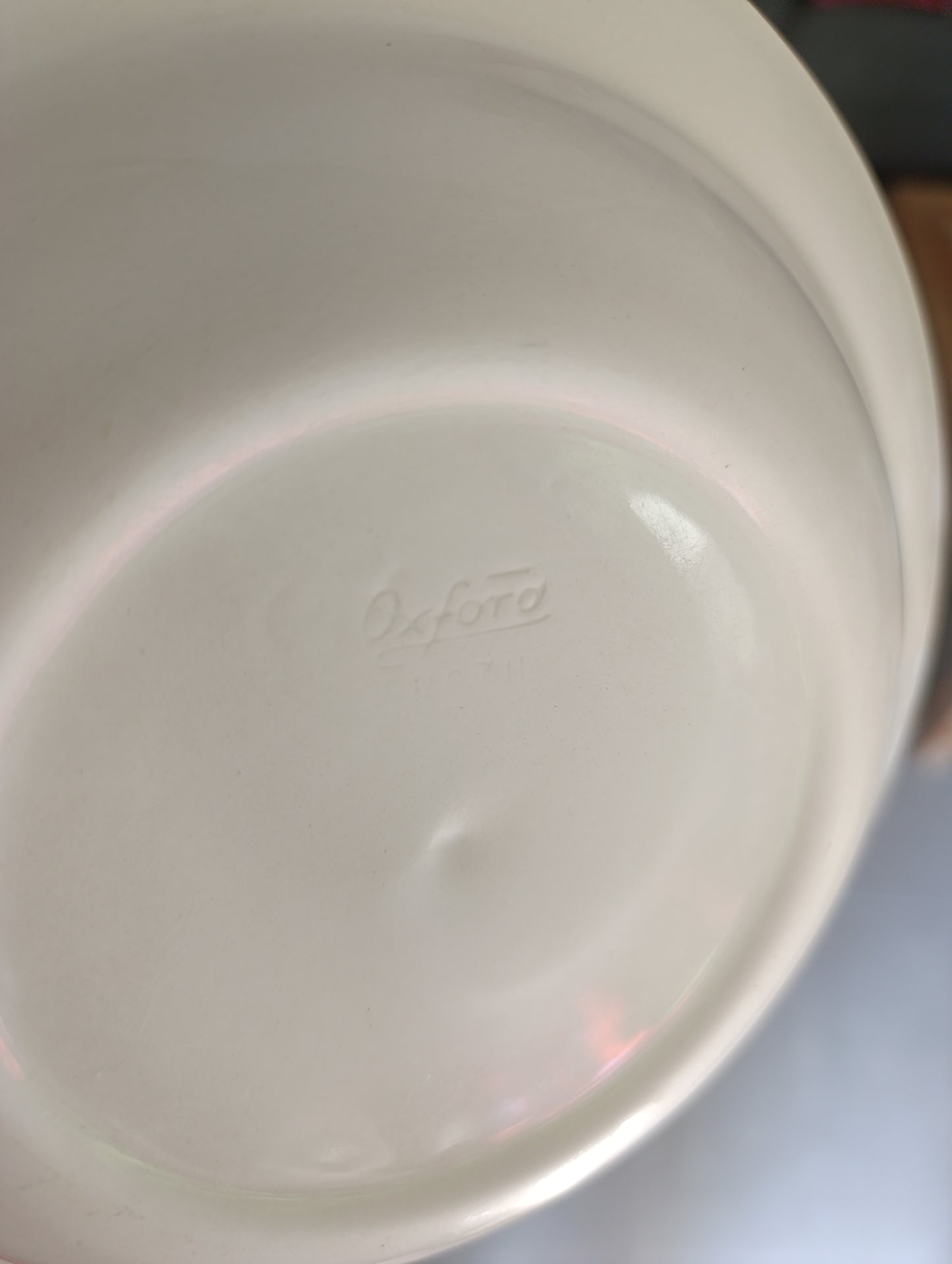 Lot de 12 assiettes Oxford décor damier bleu – 6 petites, 4 creuses, 2 plates