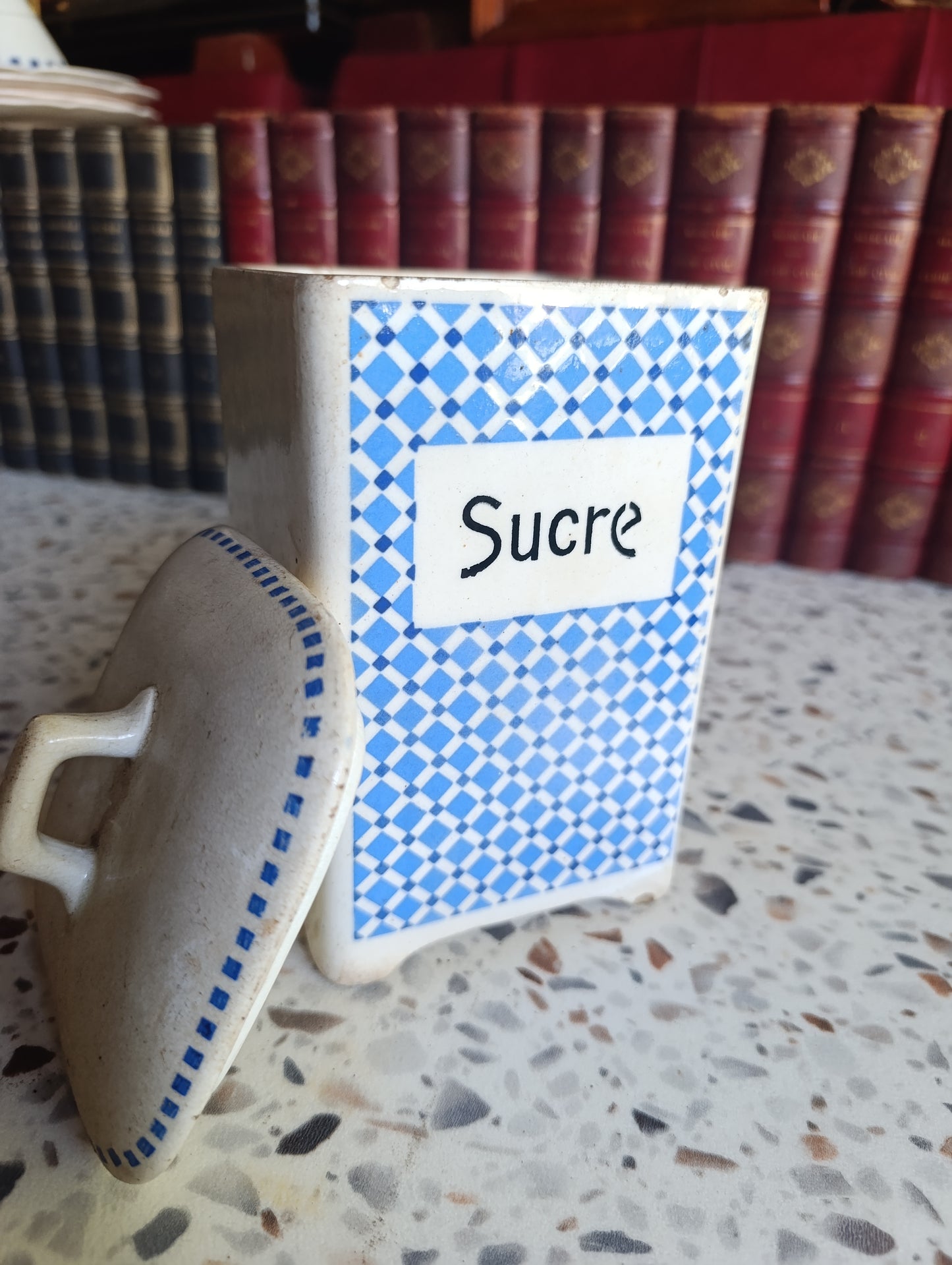 Pot à sucre ancien Ditmar Urbach – Tchécoslovaquie