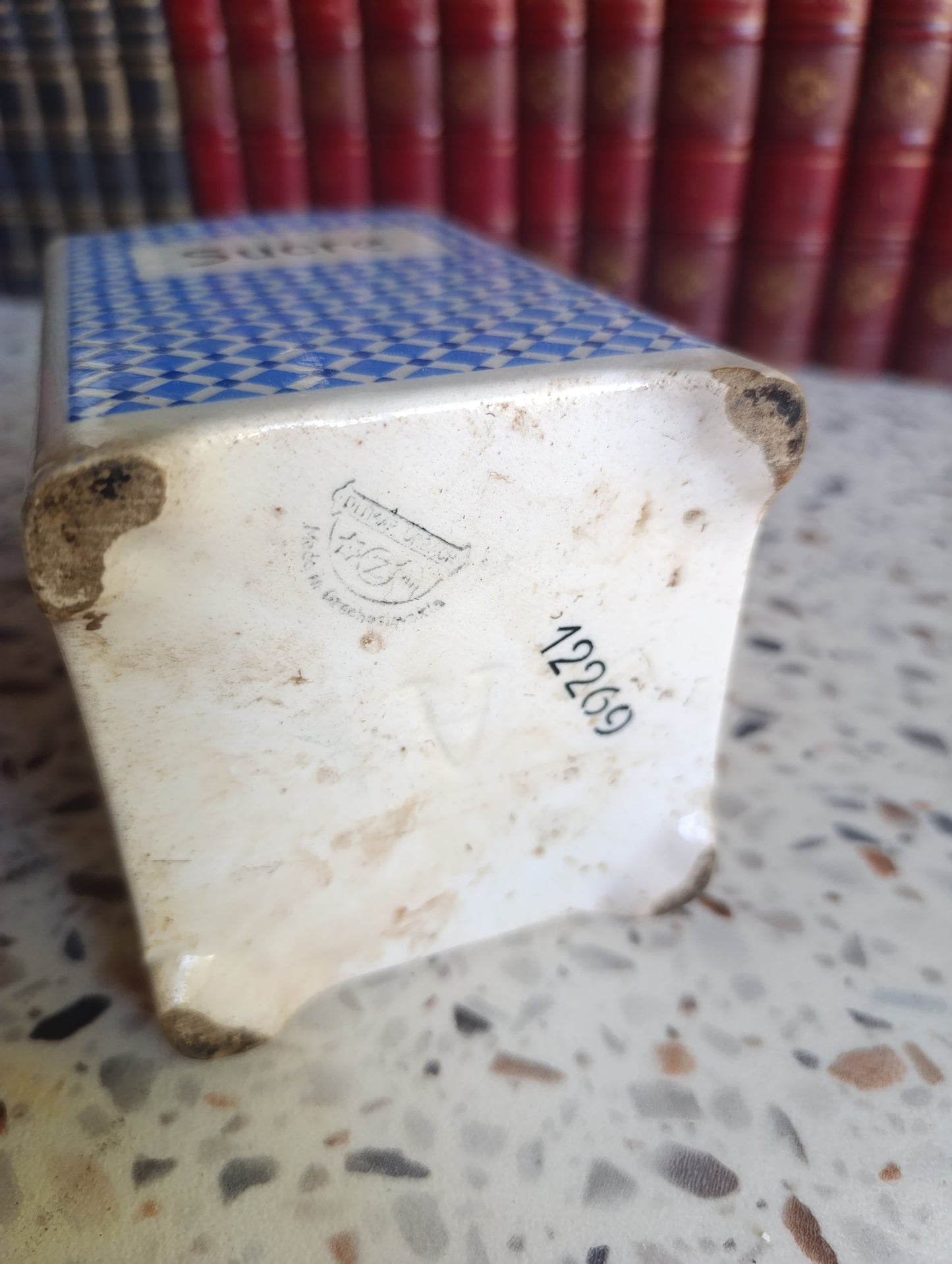 Pot à sucre ancien Ditmar Urbach – Tchécoslovaquie