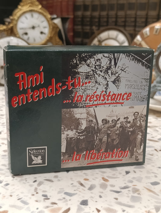 Coffret 4 CD Ami Entends-tu ? La Résistance & La Libération - Chants et Documents Historiques