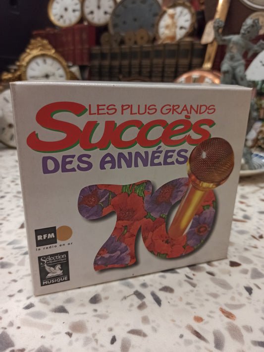 Coffret Les Plus Grands Succès des Années 70 - Compilation 70's