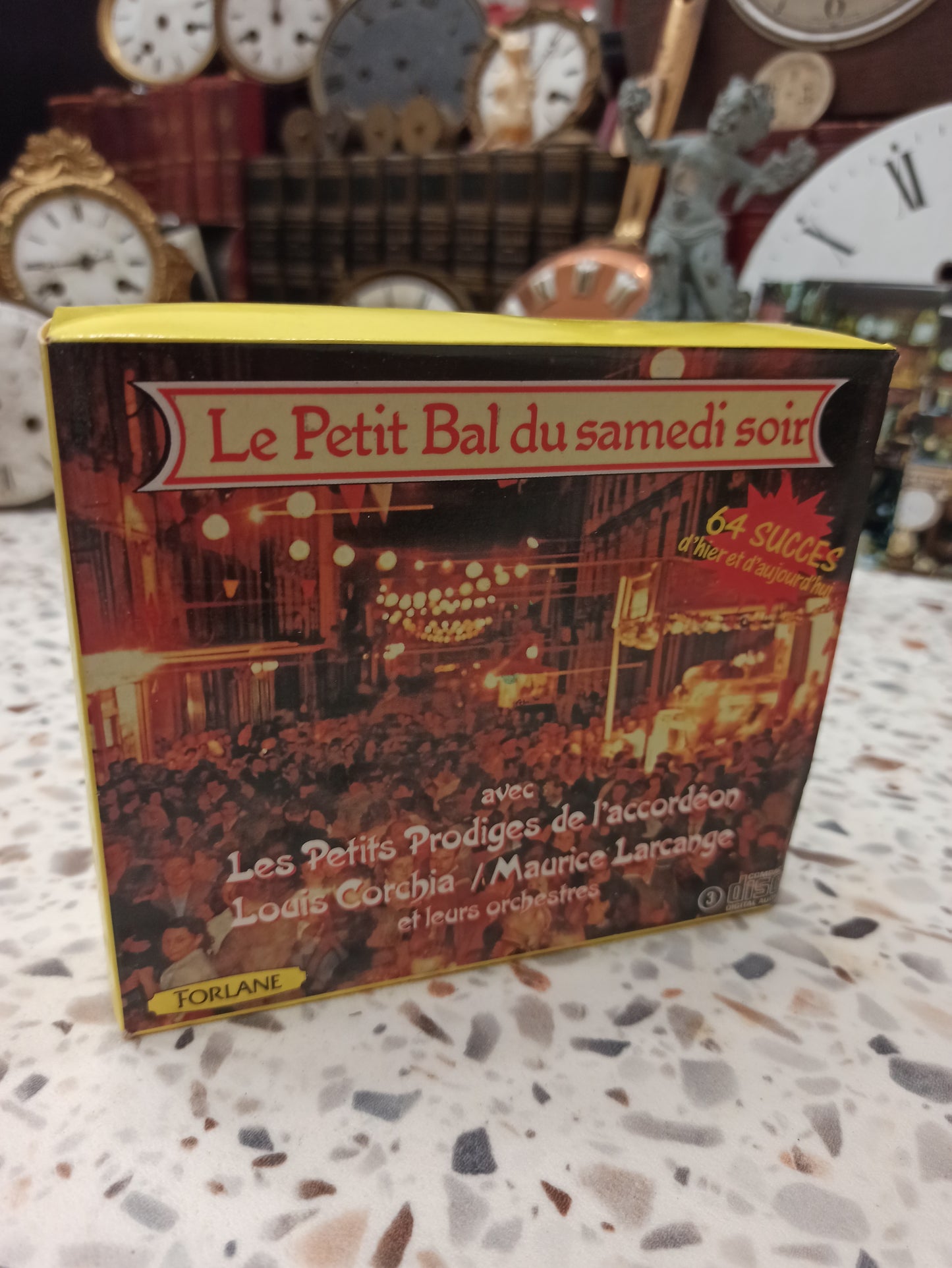 Le Petit Bal du Samedi Soir – Coffret 3 CD Accordéon Musette