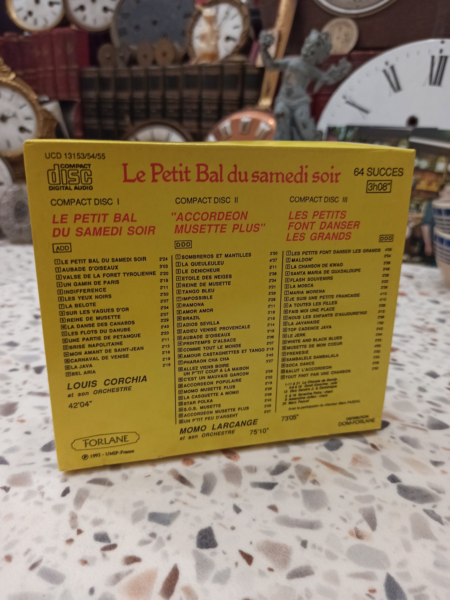 Le Petit Bal du Samedi Soir – Coffret 3 CD Accordéon Musette