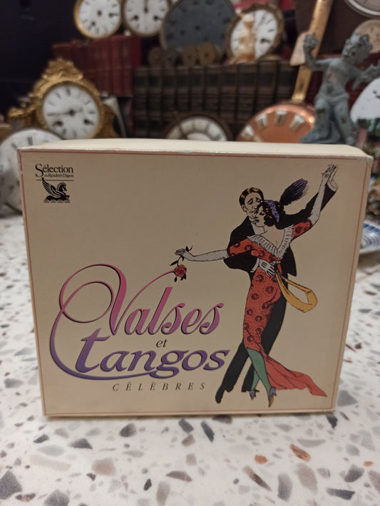 Valses et Tangos Célèbres – Coffret 4 CD Musique de Danse