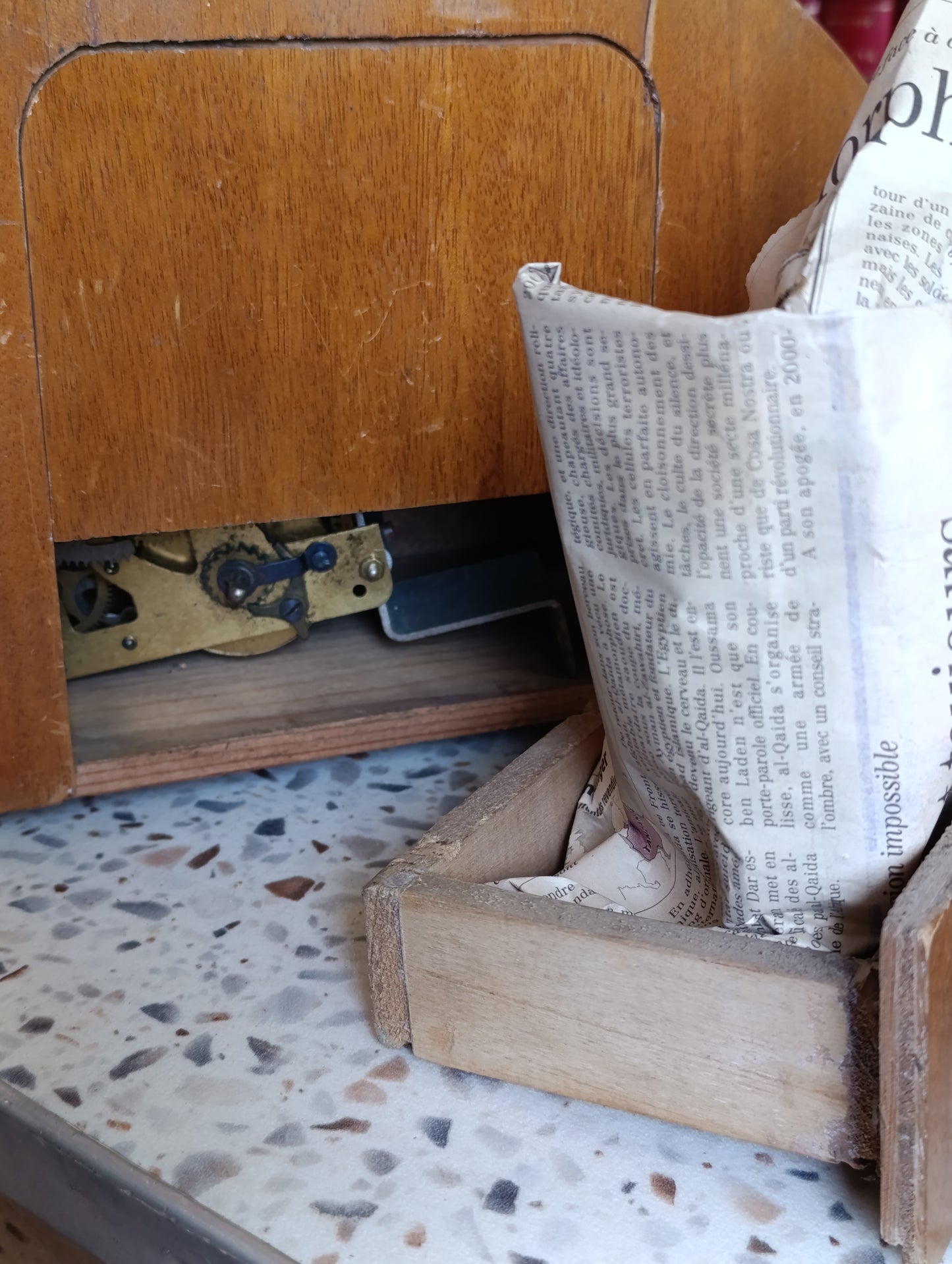 Pendule de cheminée Art Déco « La Pendastrava » – Pour restauration